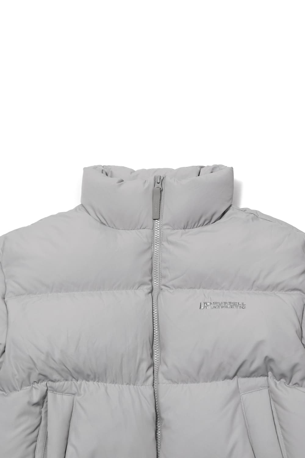 RUSSEL ATHLETIC 라이트 그레이 러쉘 패딩 size S 상품이미지3