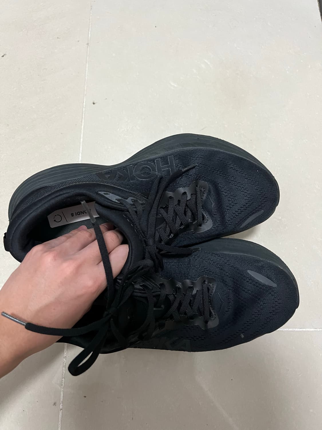 호카 본디 8 블랙 와이드 270 상품이미지8