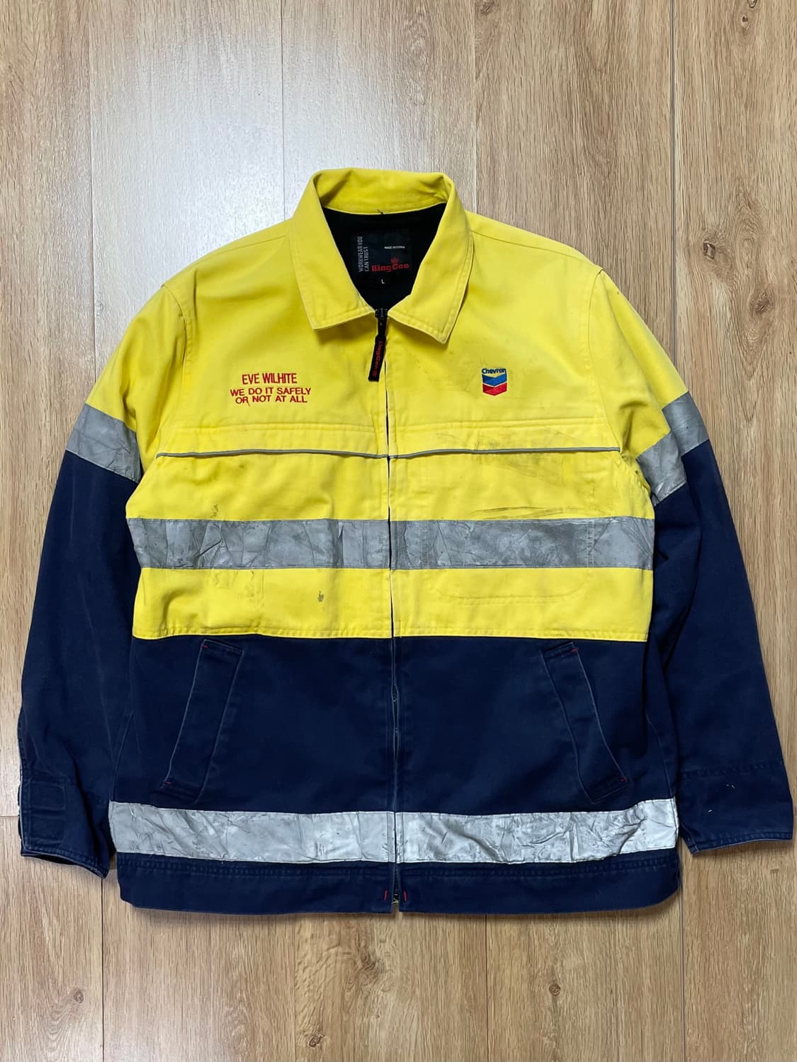 택포) USA Hi-vis 리플렉티브 빈티지 캔버스 워크자켓 상품이미지1