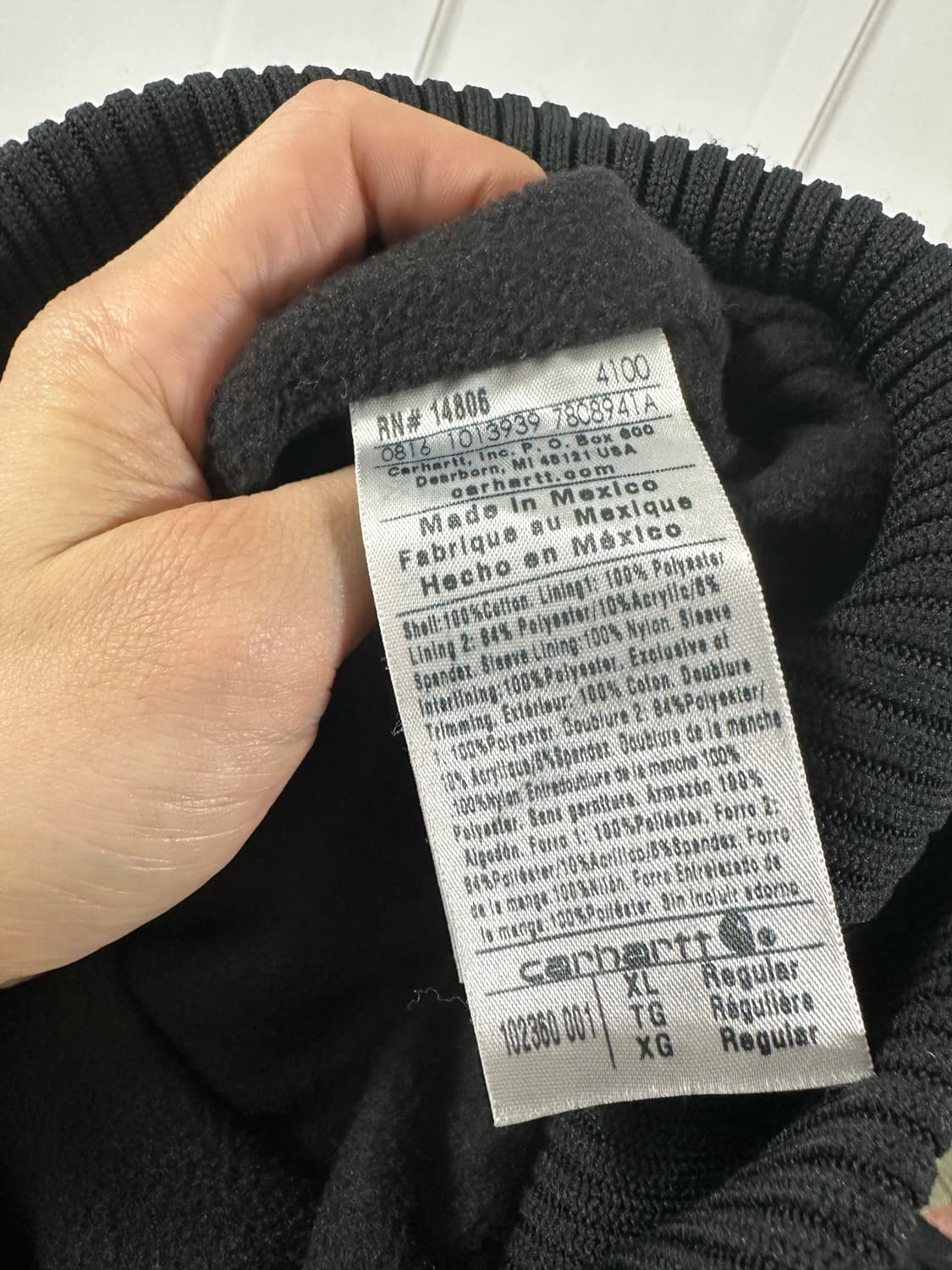 칼하트 102360 001 자켓 상품이미지4