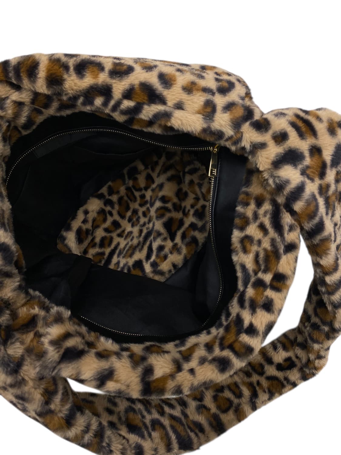 langer 랑거 레오파드 퍼 빅백 상품이미지4