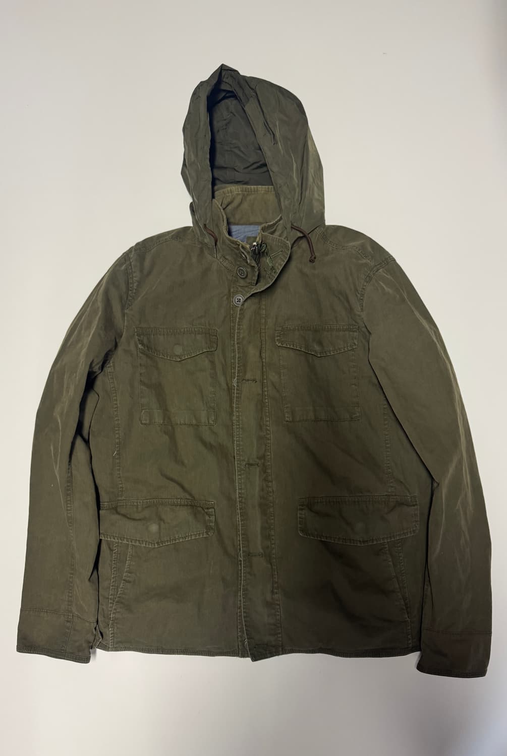 희귀!! GAP 갭 밀리터리 멀티포켓 야상 필드 후드 자켓 L 상품이미지1