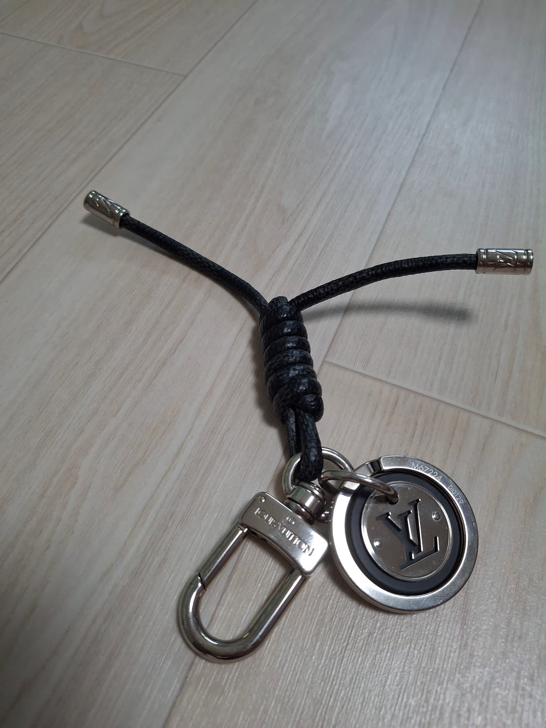 (정품) 루이비통 레더 로프 키홀더 키링 다미에 m67224 상품이미지1