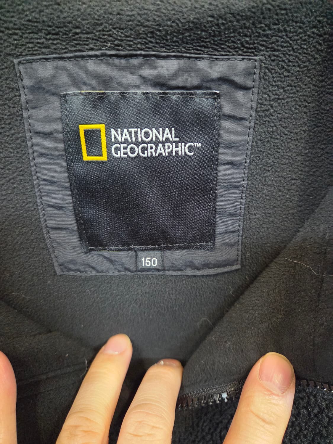 내셔널지오그래픽 키즈 주니어 뽀글이 플리스 자켓 150 상품이미지3