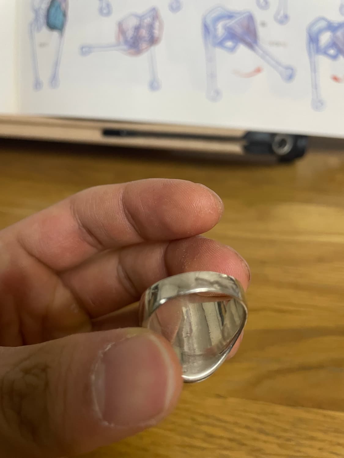 Rawhyde 실버 터키석 반지(18size) 상품이미지3