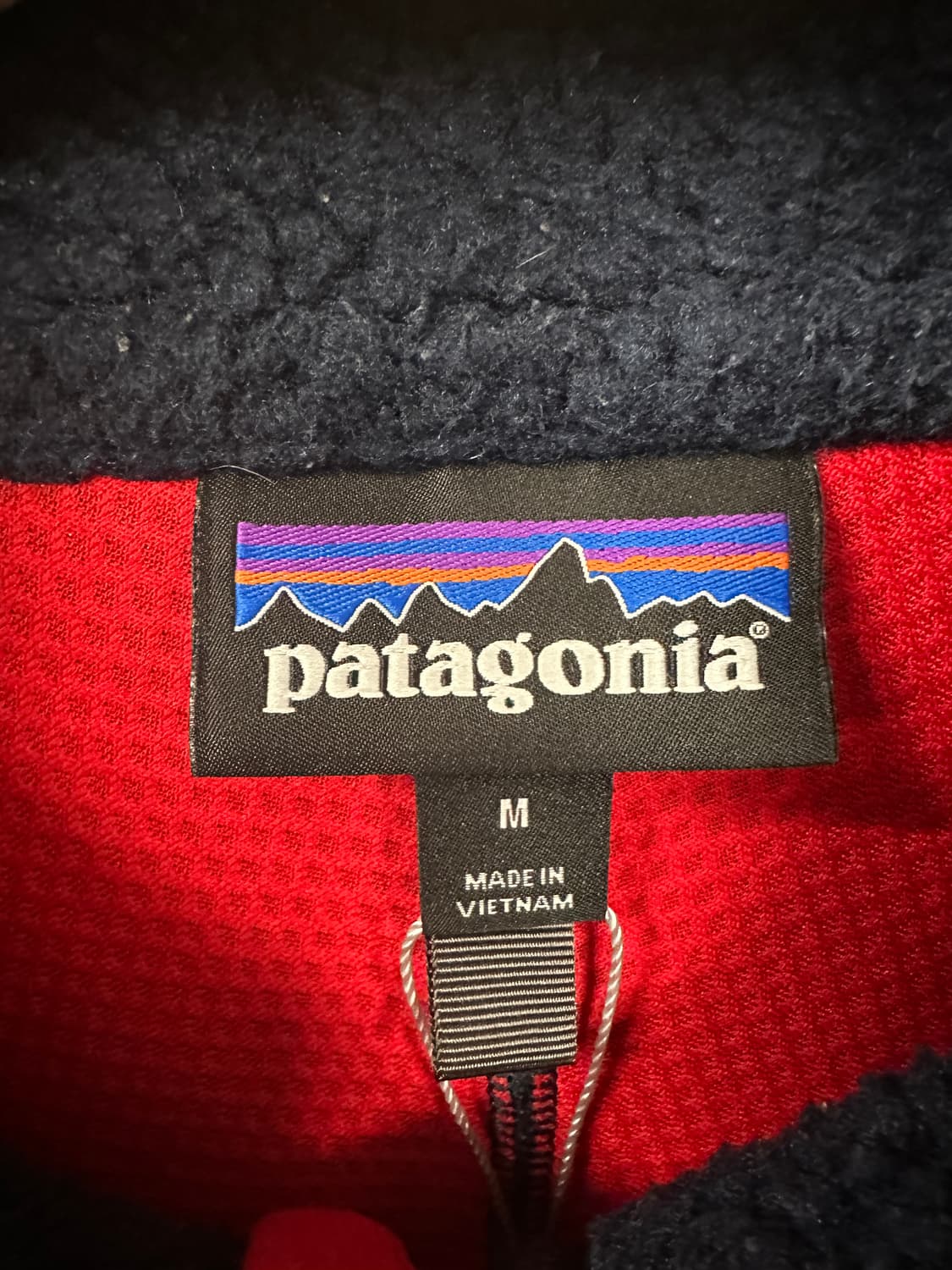 파타고니아) 네이비 컬러 후리스 M 상품이미지3