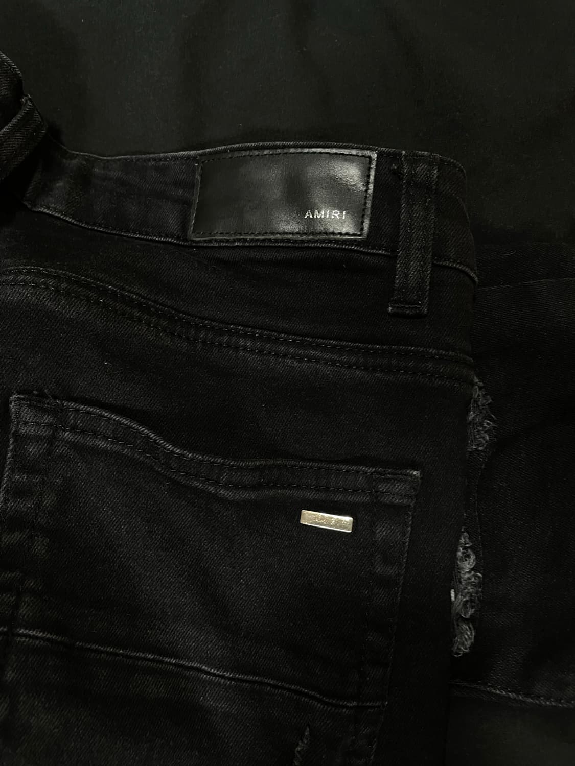 아미리 멀티 블랙 디스 진 청바지 33 상품이미지3