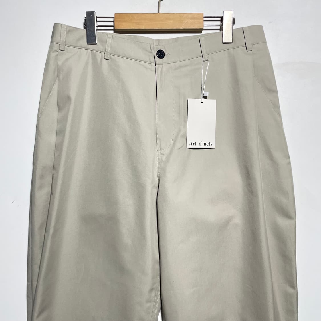 새상품 아트이프액츠 와이드 치노팬츠 상품이미지2