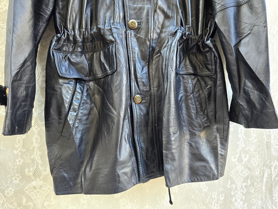 90s 양가죽 사파리 자켓 상품이미지4