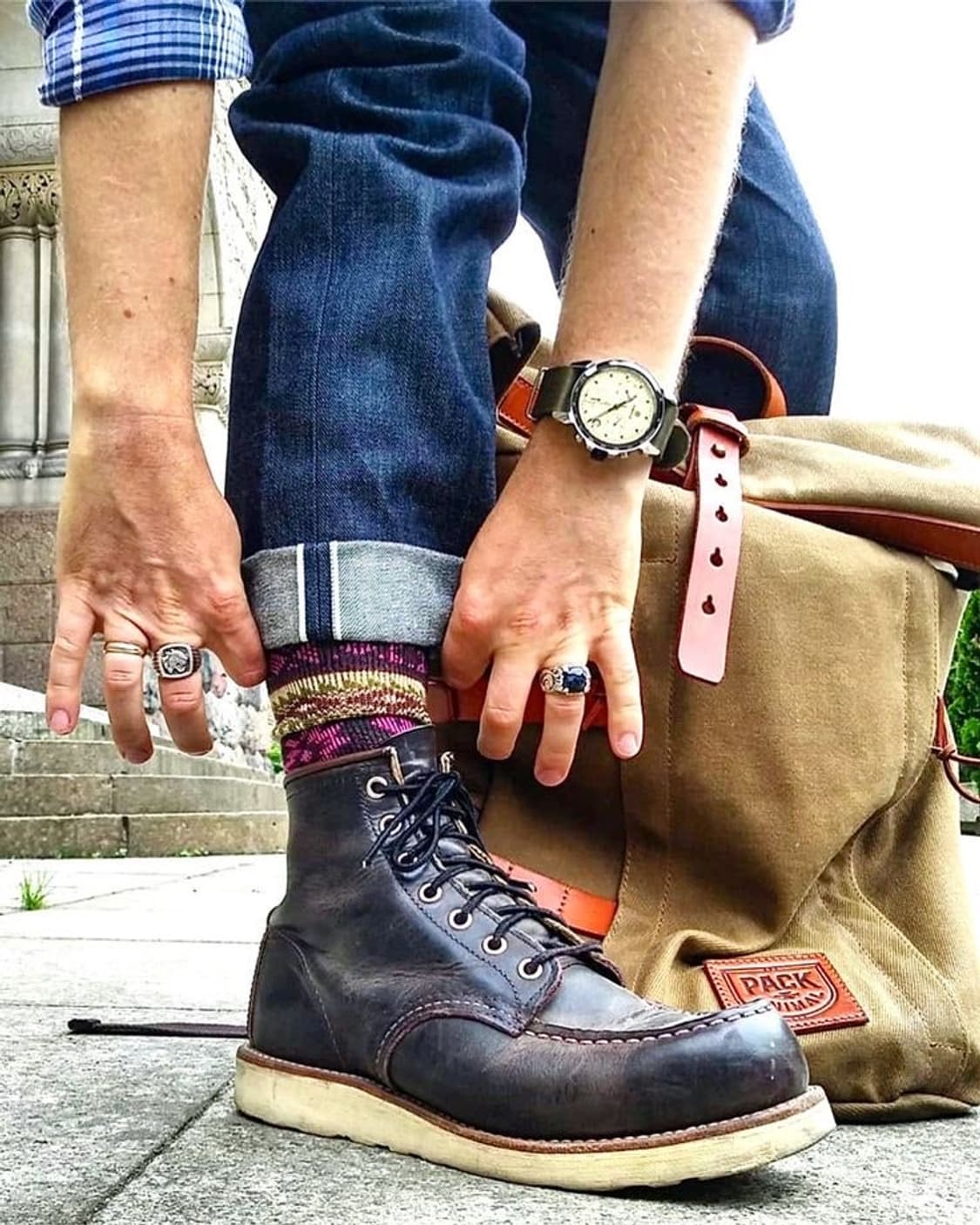 레드윙 목토 8849 블렉프레리 차심가죽 상품이미지10