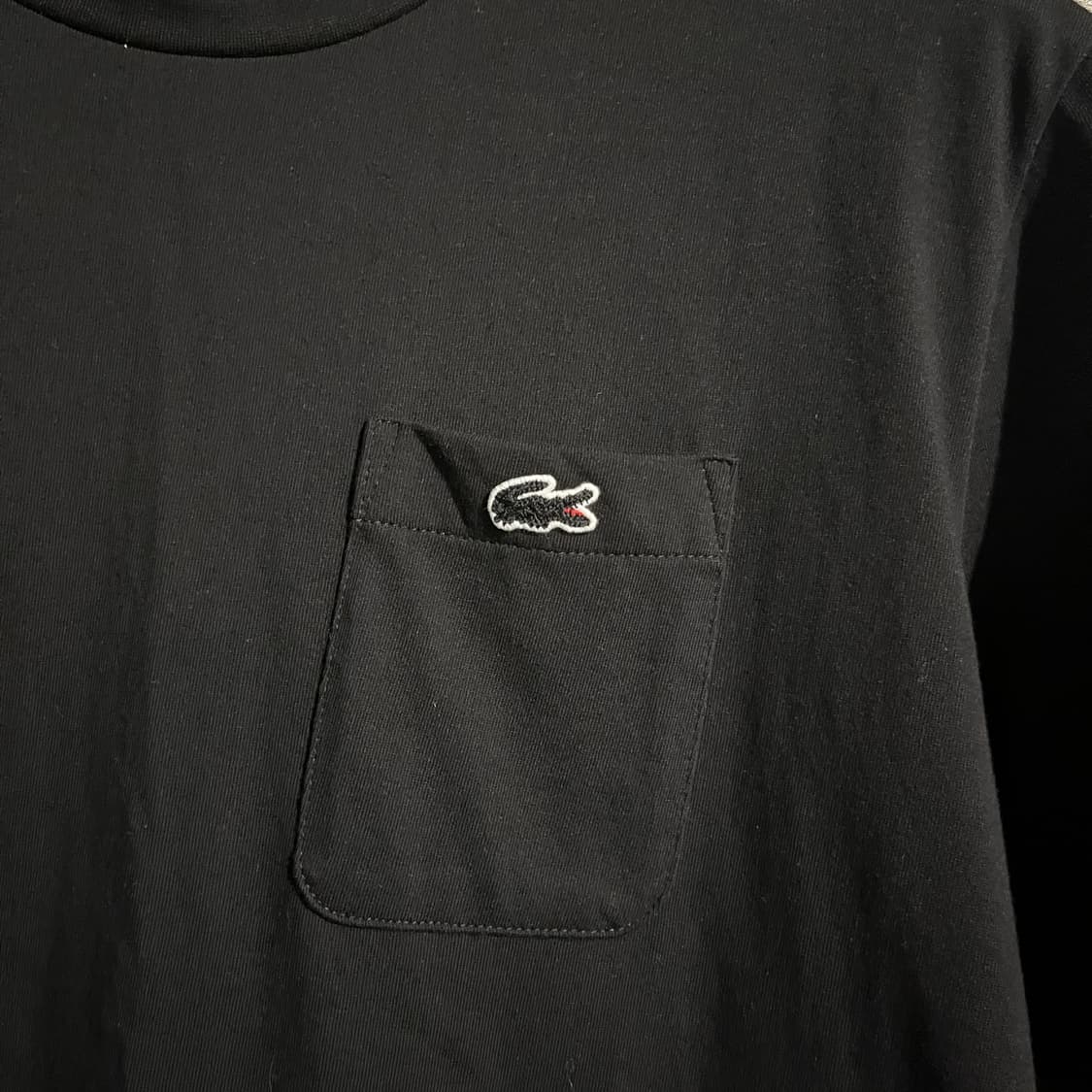 라코스테 포켓 라운드 반팔 상품이미지2