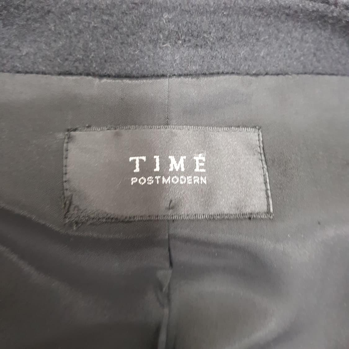 한섬 타임 드레이프 칼라 롱 코트 M사이즈 상품이미지7