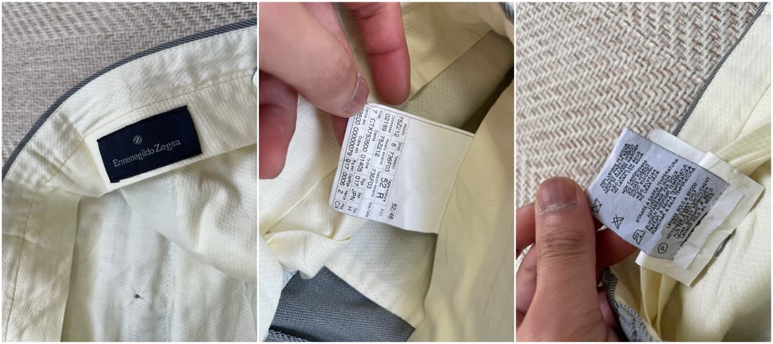 에르메네질도 제냐 라나울 그레이  슬렉스 J04398 상품이미지9