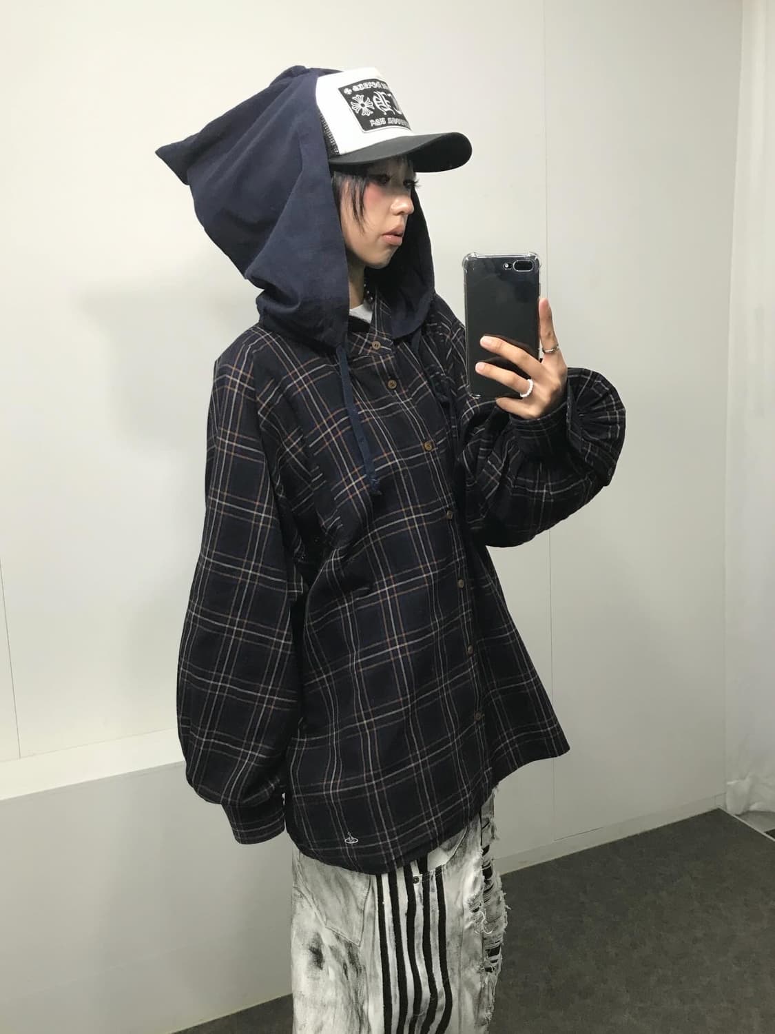 Vivienne Westwood ORB Big Hooded Shirt 상품이미지2