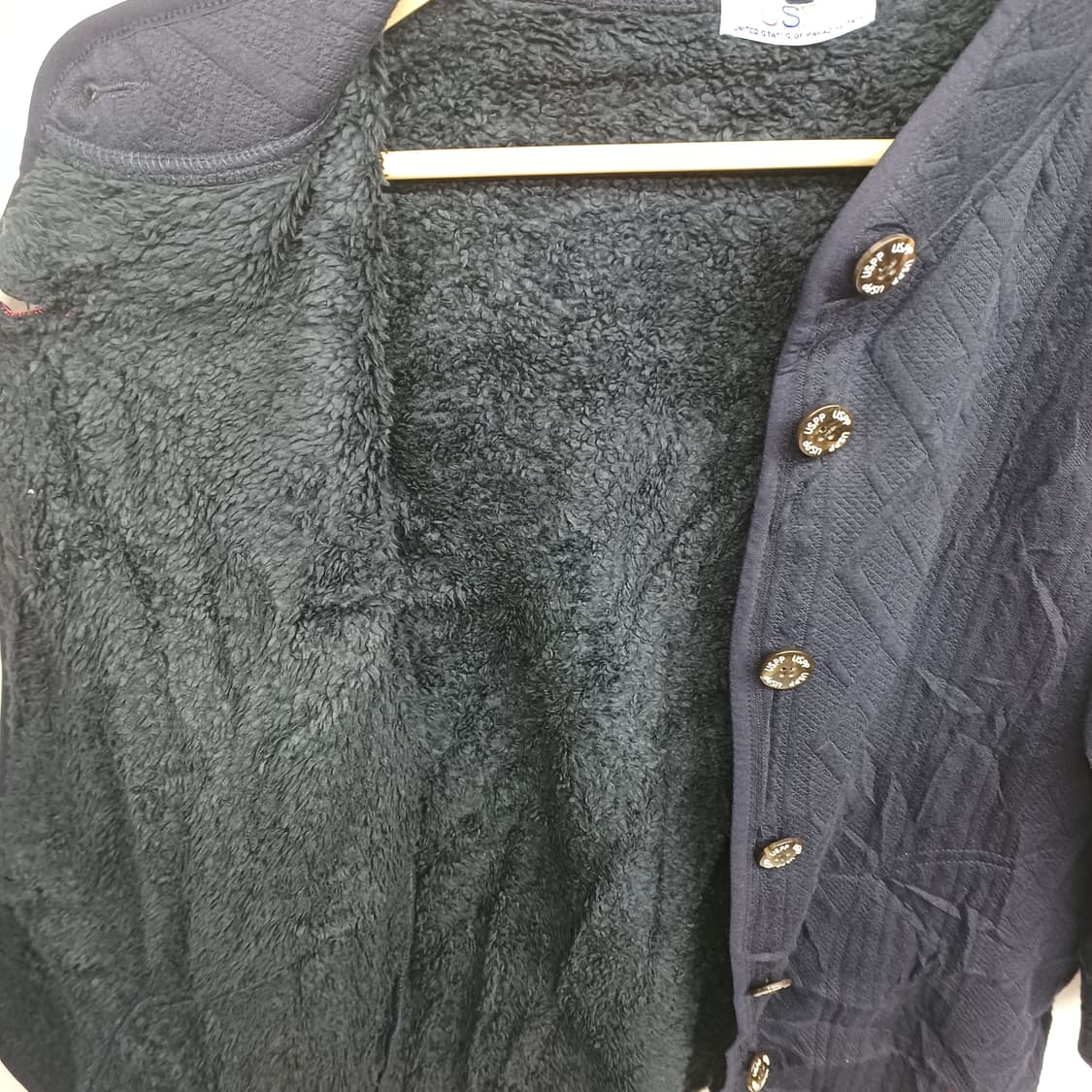 USPP 라운드넥 미디 가디건 점퍼 M 상품이미지3