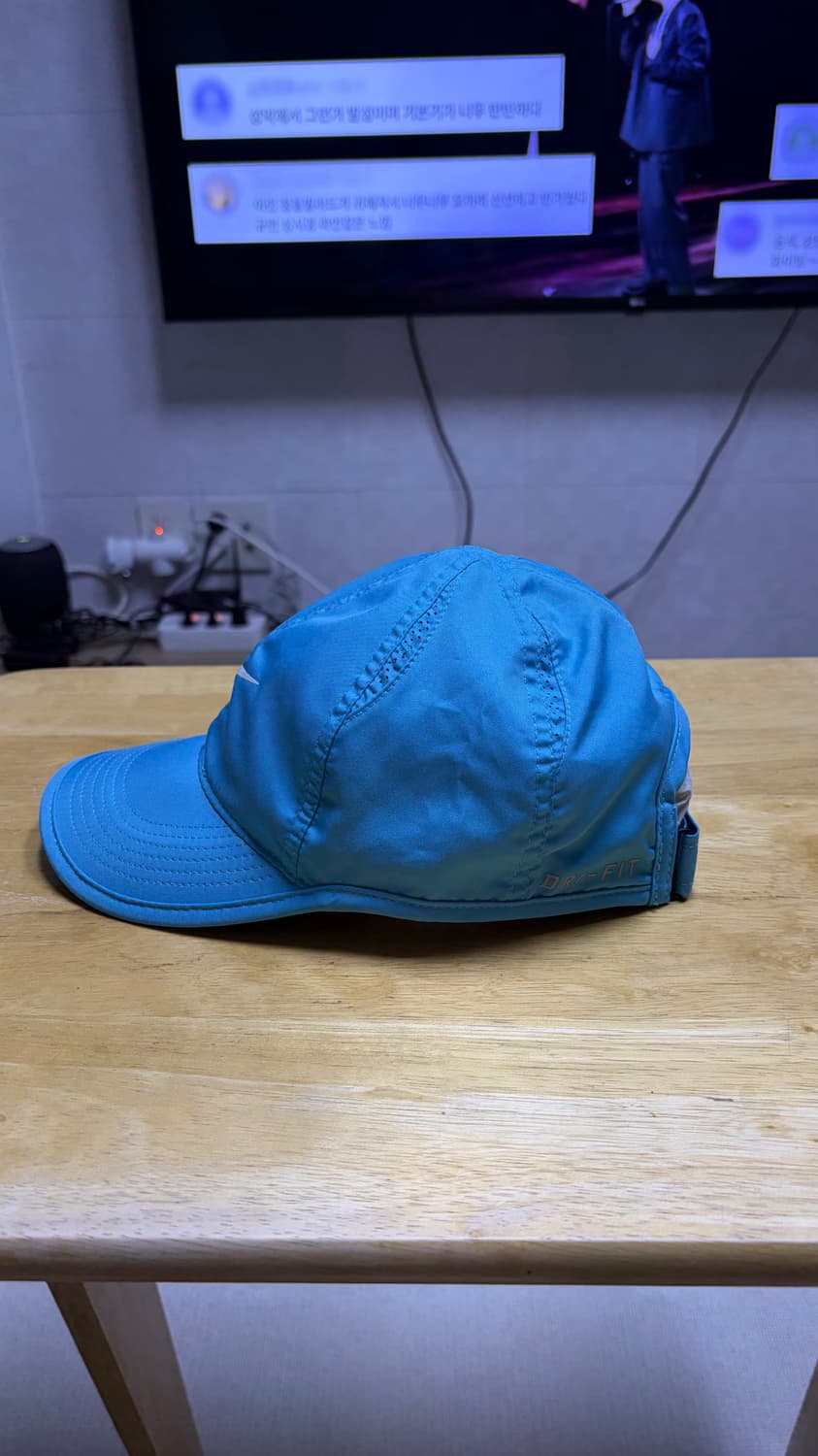 나이키 우먼스 페더라이트 캡모자 블루 상품이미지2