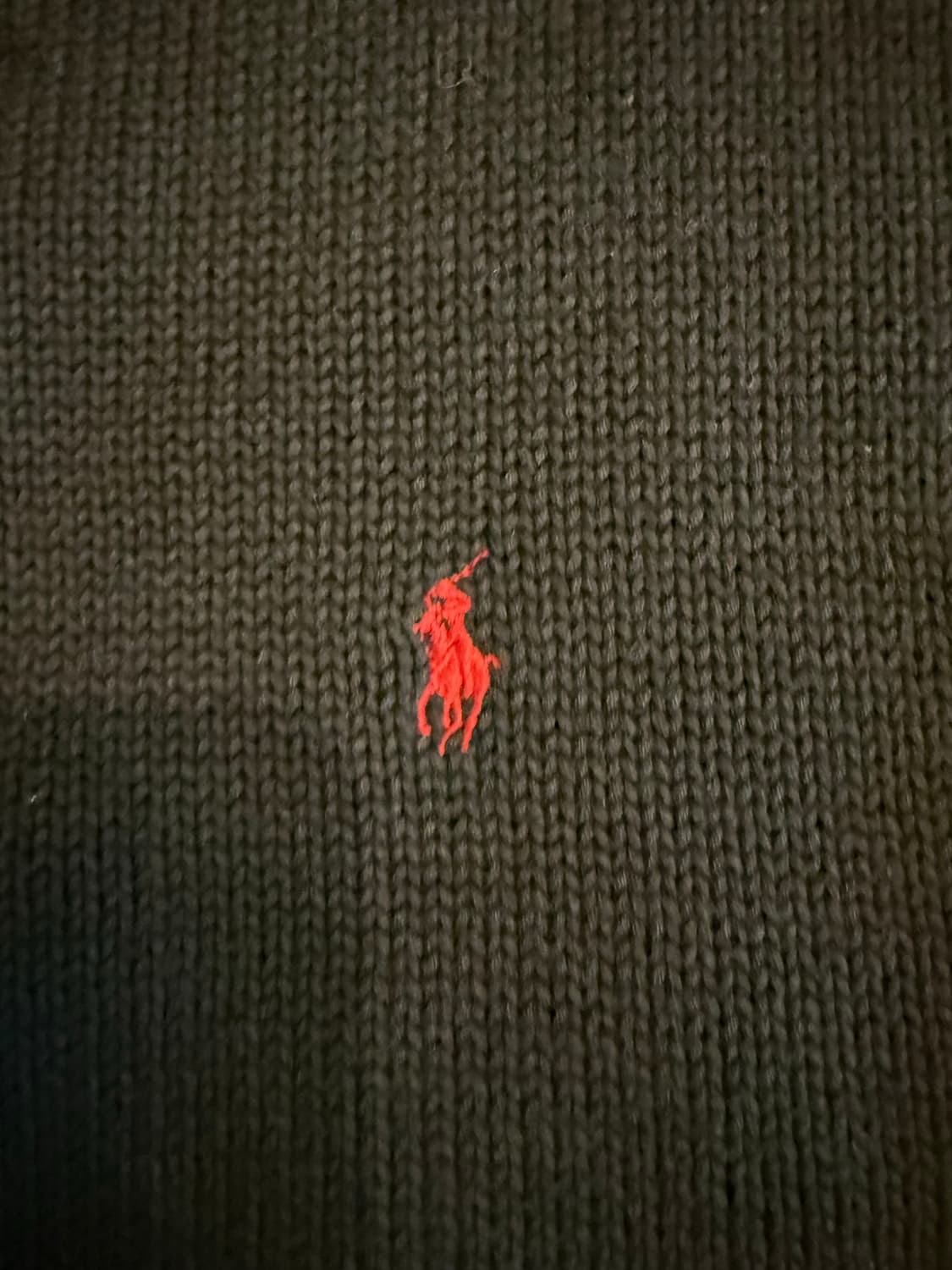 폴로 니트 조끼 블랙 xl 상품이미지3