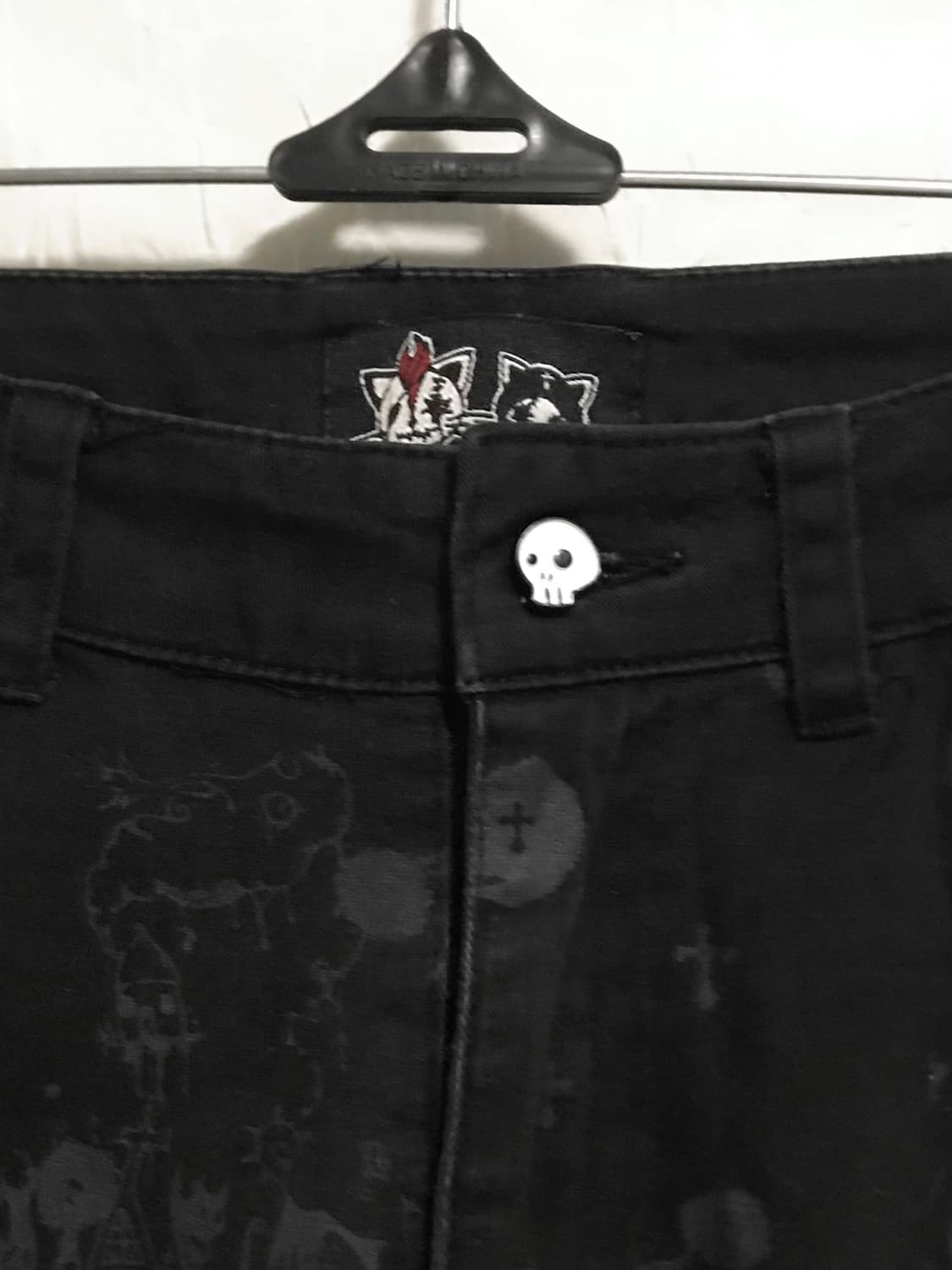 빈티지 h.naoto 에이치나오토 펑크 지퍼 디테일 투웨이 셔링 팬츠 상품이미지9