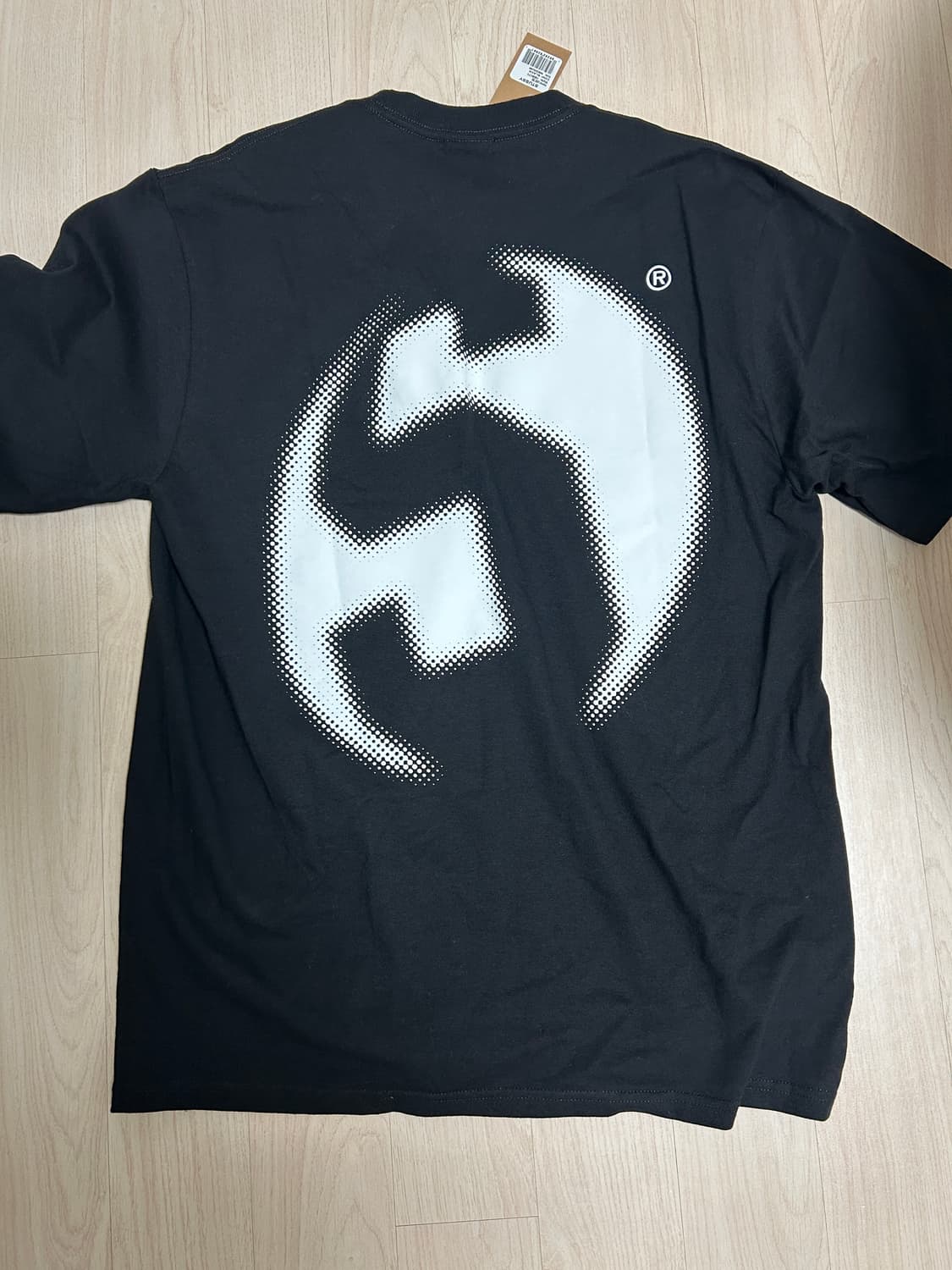 스투시 반팔 티셔츠 검정 m사이즈 상품이미지4