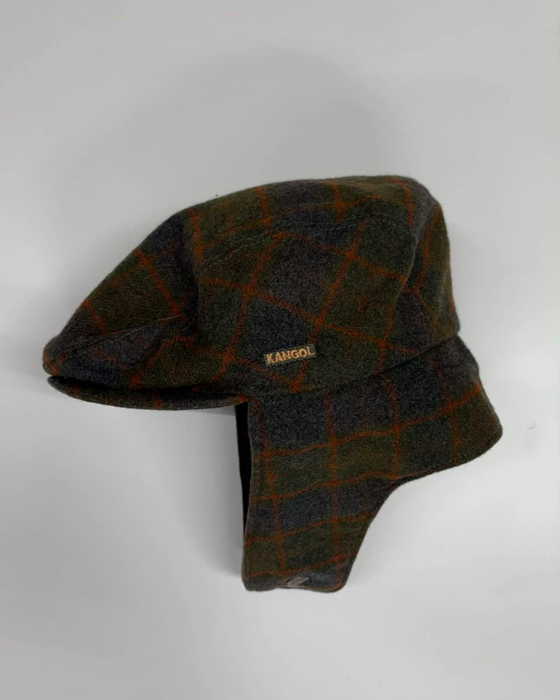 캉골 트위드 부가티 울 이태리 헌팅캡 상품이미지3