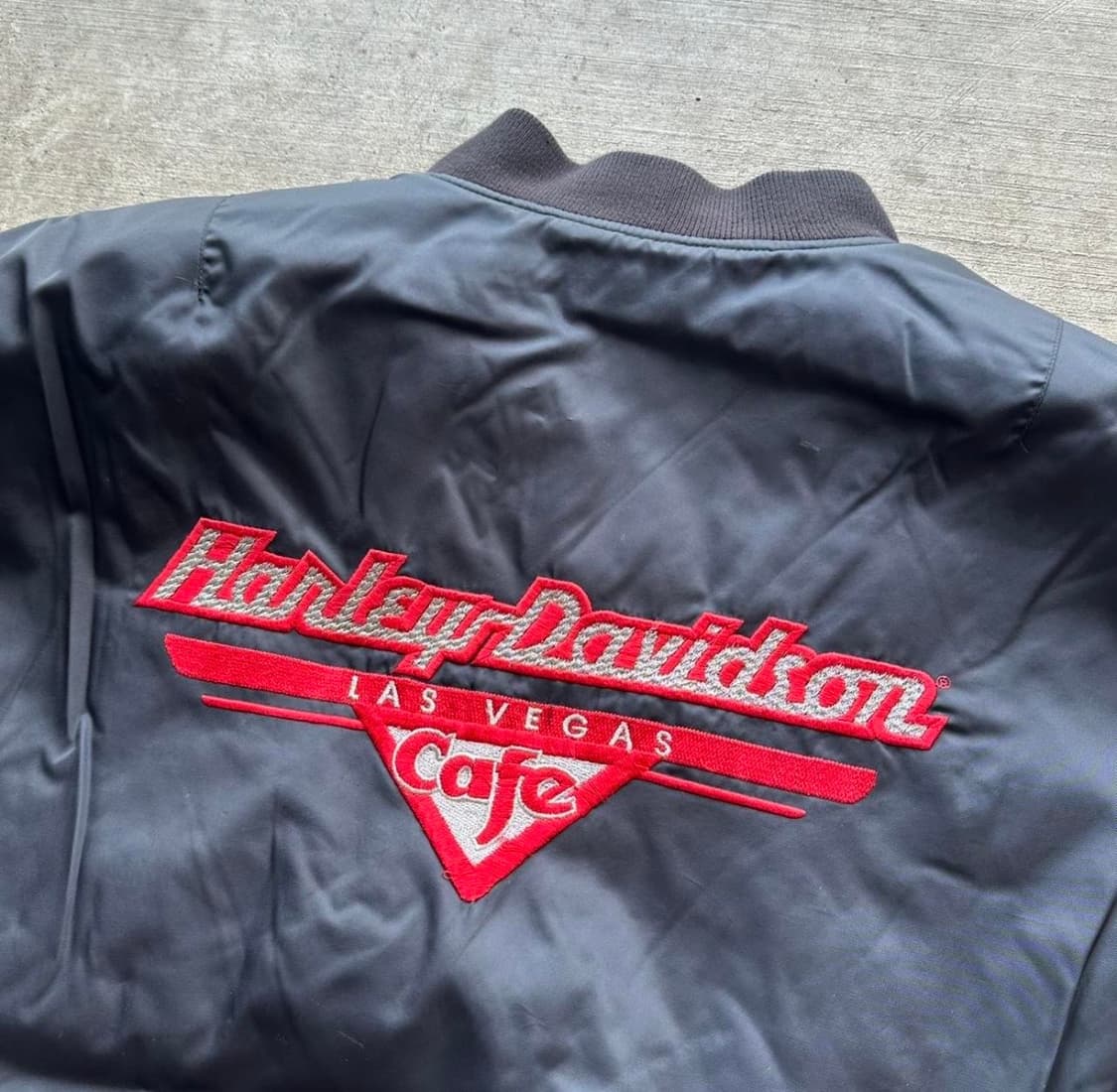 90‘s Harley Davidson 바이커 봄버 자켓 사이즈 xxl 상품이미지5