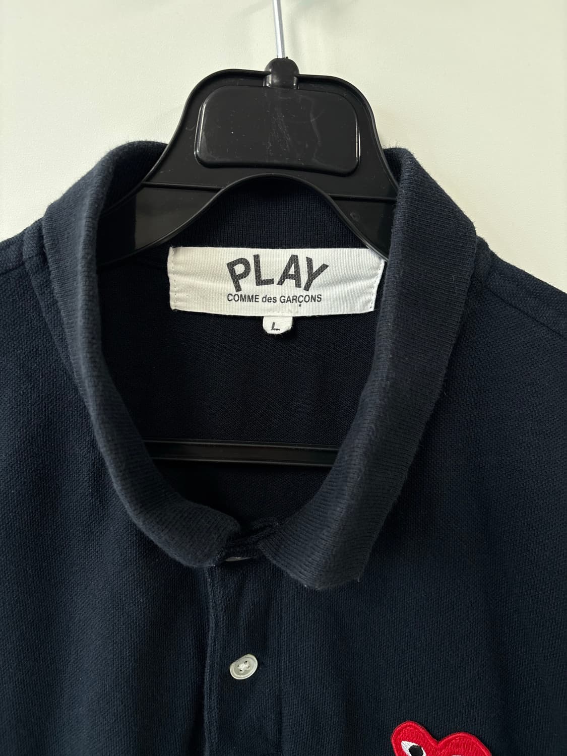 꼼데가르송 플레이 PK 카라 반팔 티셔츠 상품이미지5