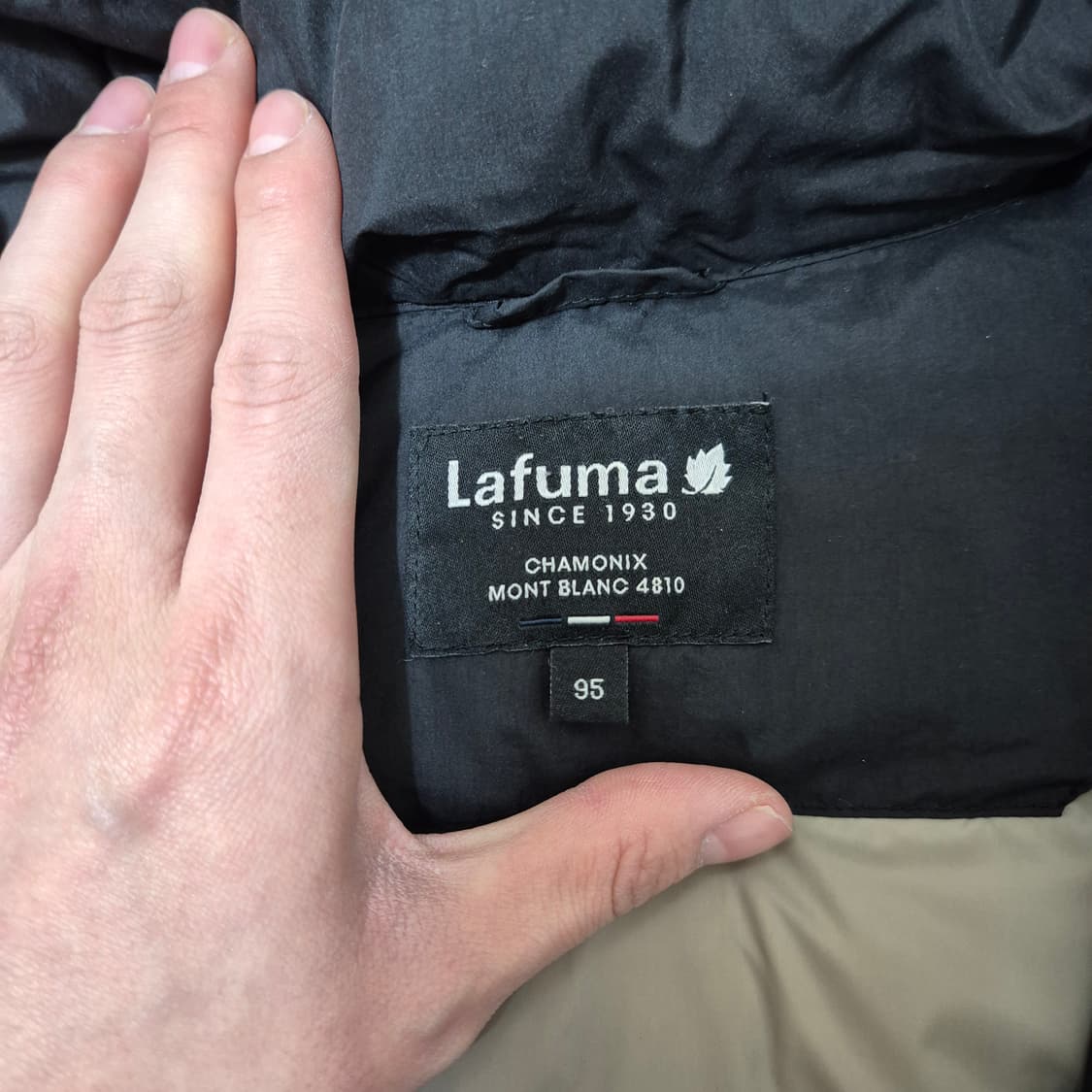 라푸마 여성 프리미엄 구스다운 후드 경량 롱패딩 M(95) 상품이미지6