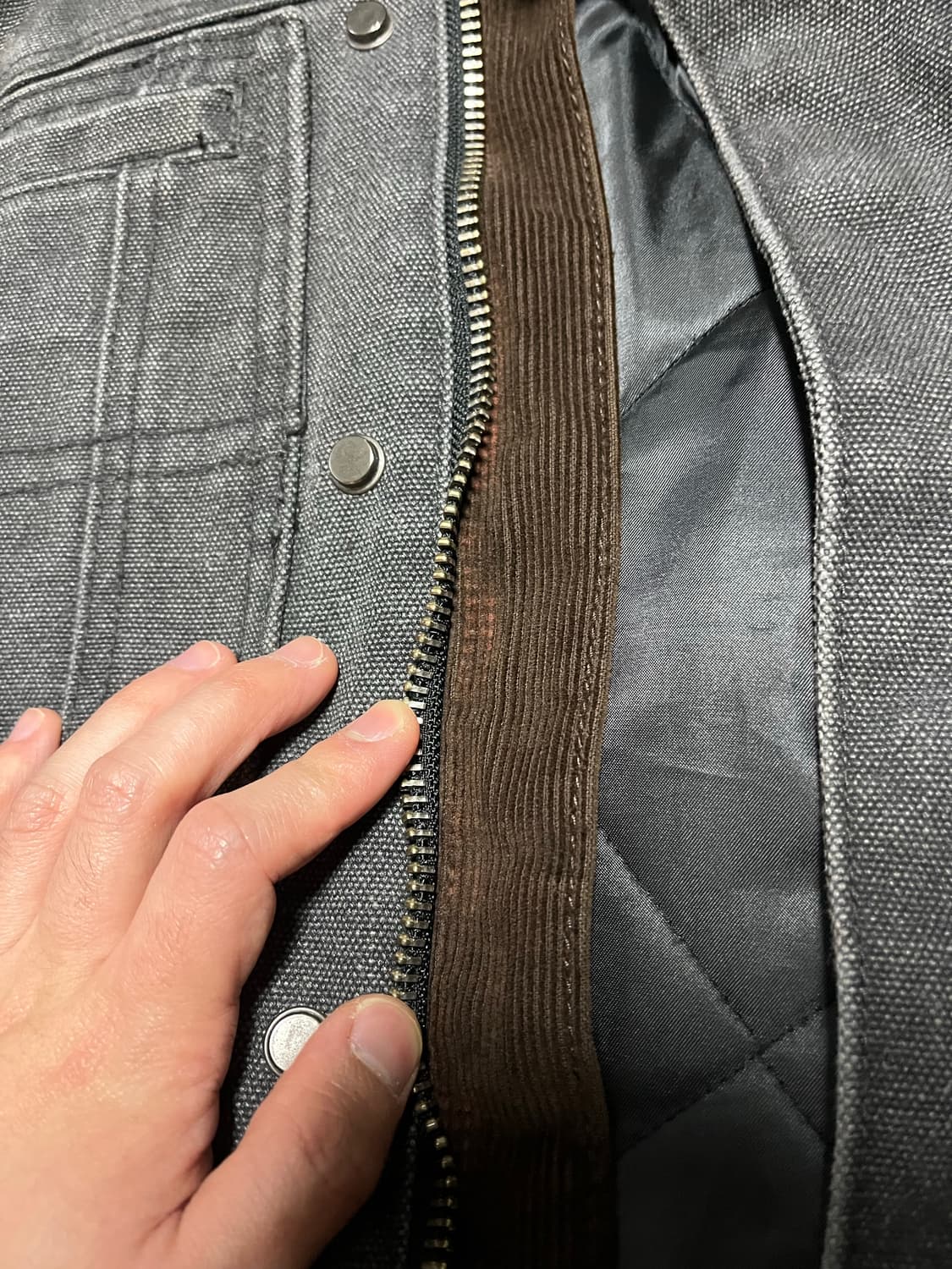 DNSR 디앤에스알 빈티지 크롭 워크 자켓 m 상품이미지6