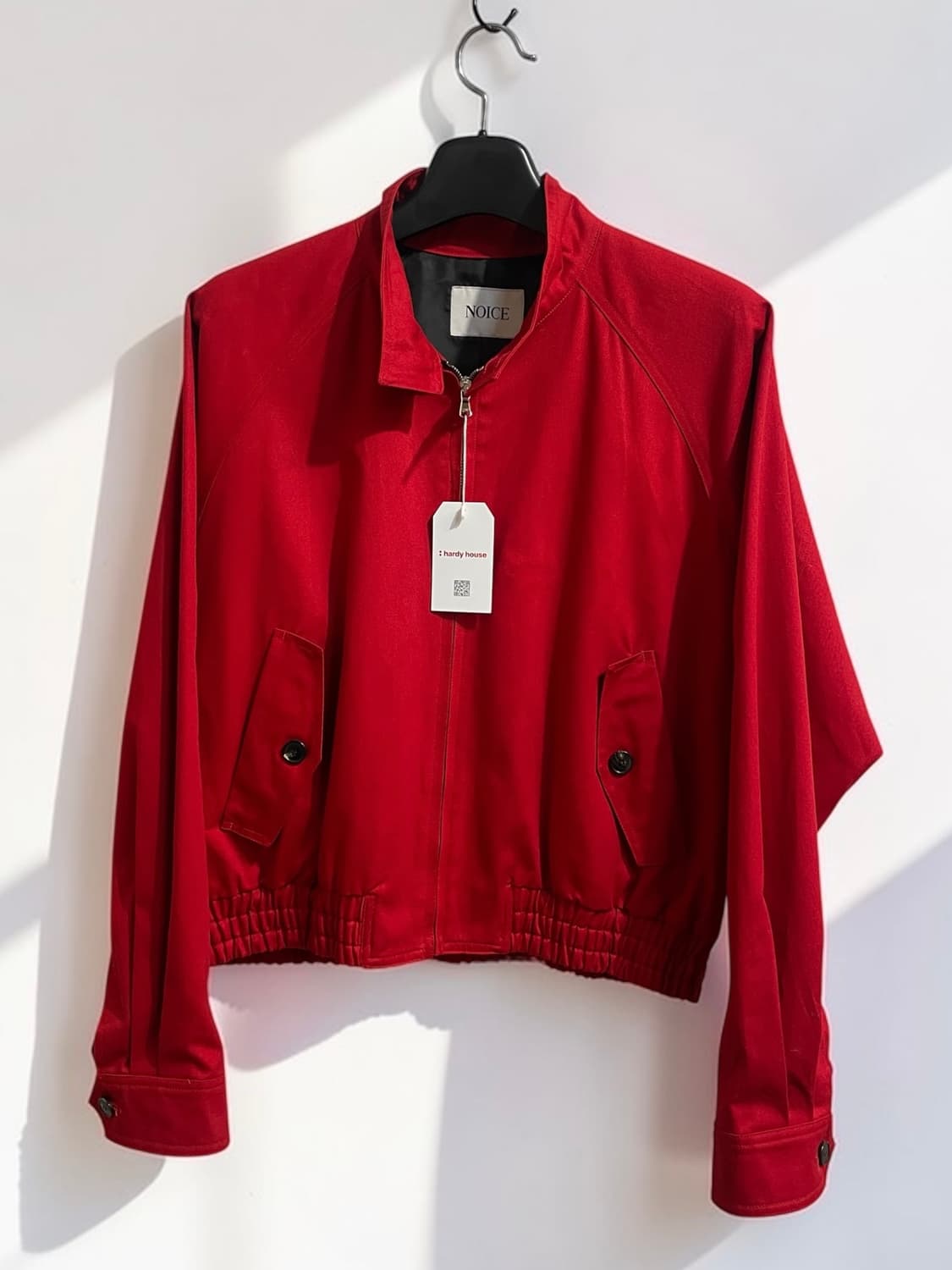 노이스 크롭 집업 자켓 상품이미지1