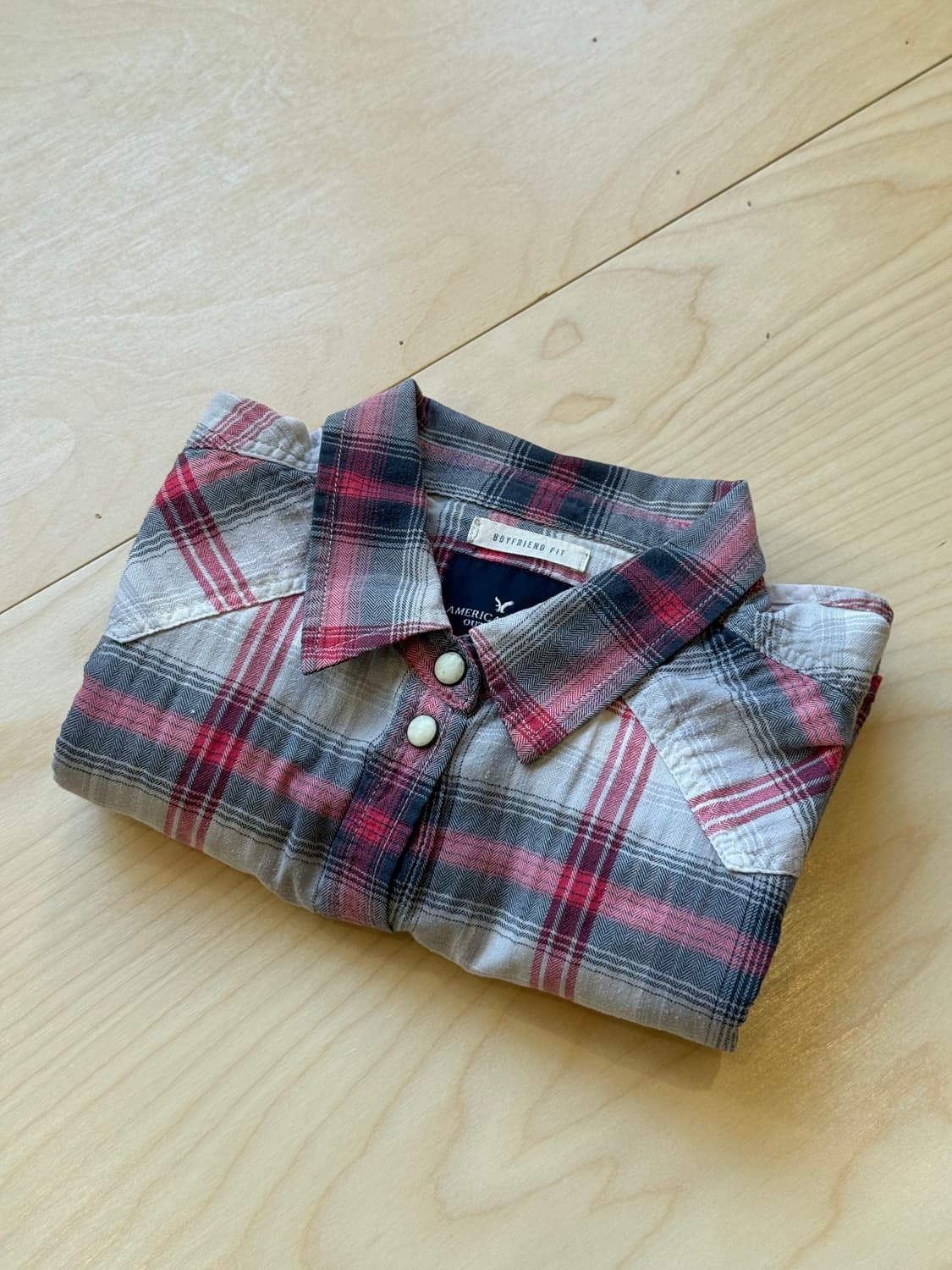 American Eagle western check Shirt 상품이미지1