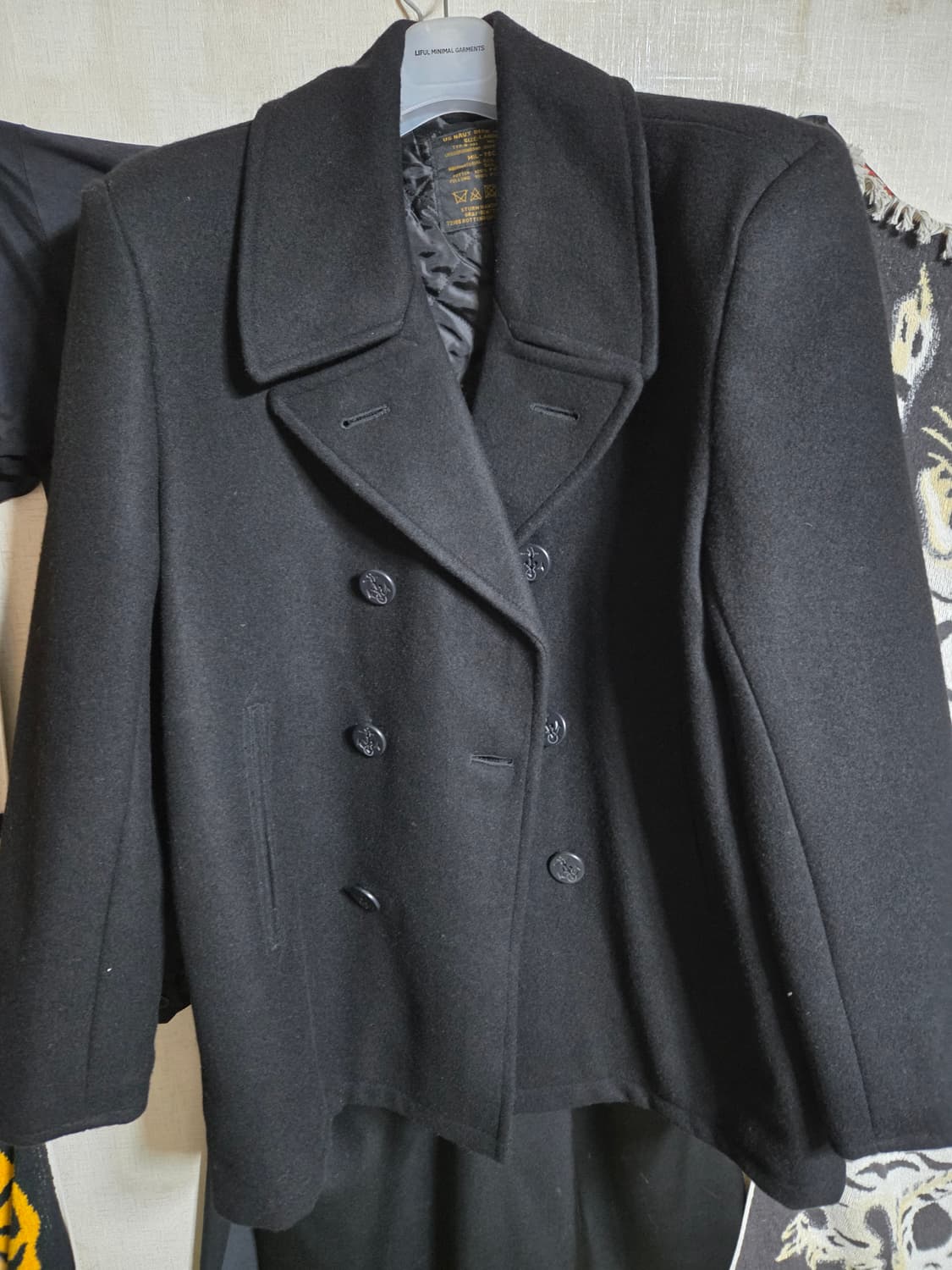 밀텍 피코트 L사이즈 블랙 상품이미지9