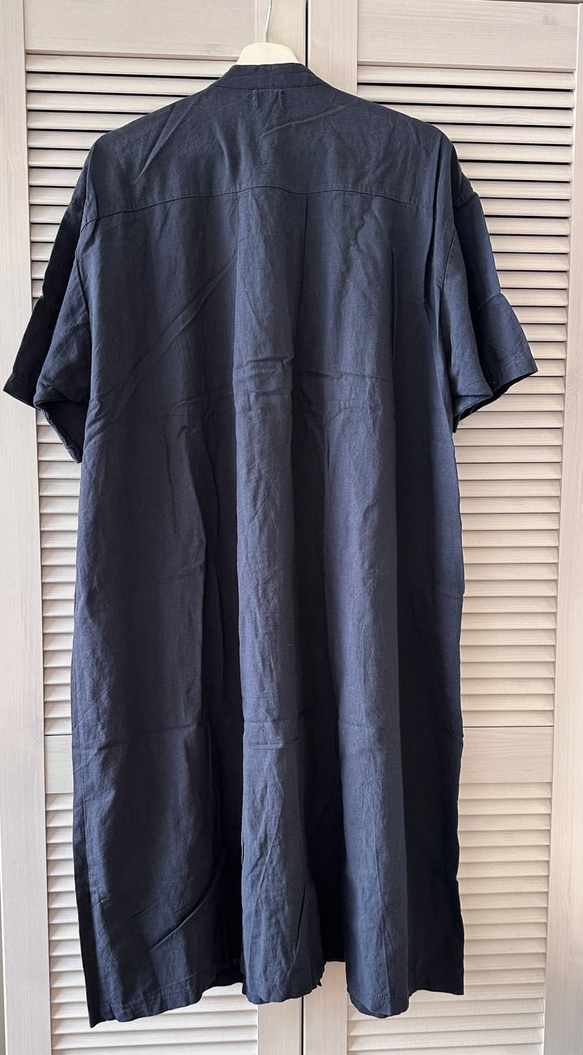 빈티지 모크넥 코튼 반팔 원피스 상품이미지4