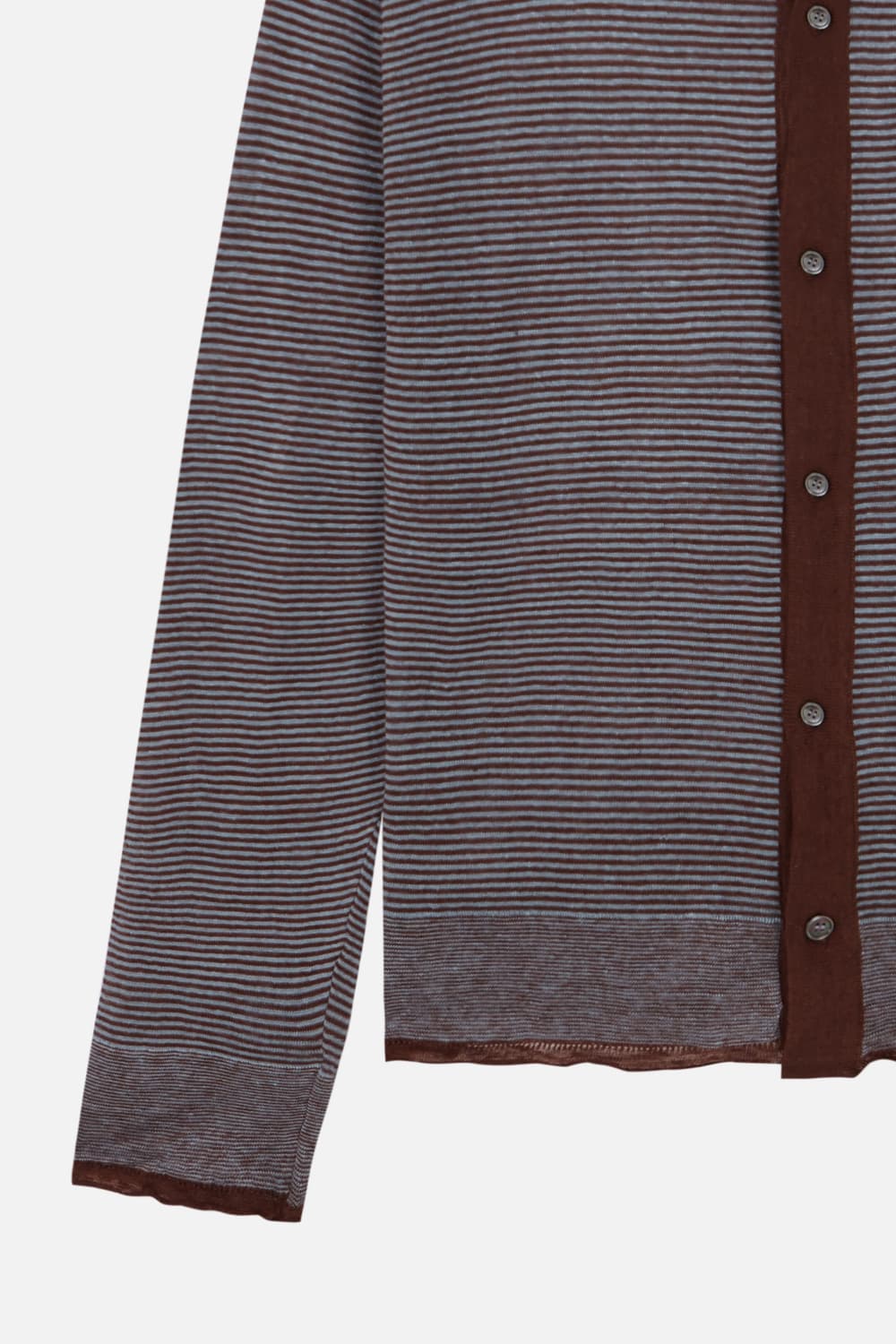 [L] camisas manolo 스트라이프 니트 셔츠 상품이미지2