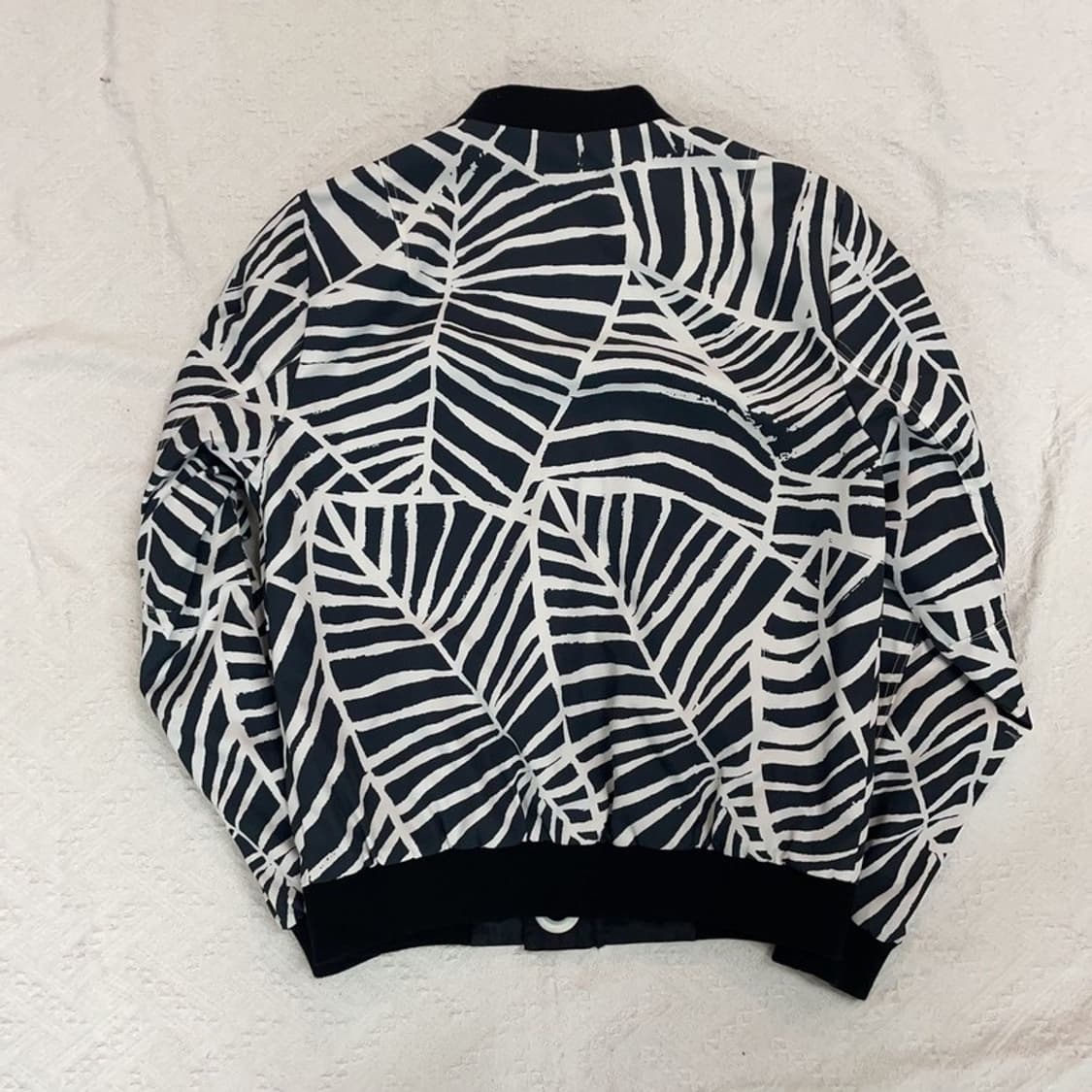 [95] 안드레아 폼필리오 기하학 봄버 항공자켓 상품이미지2