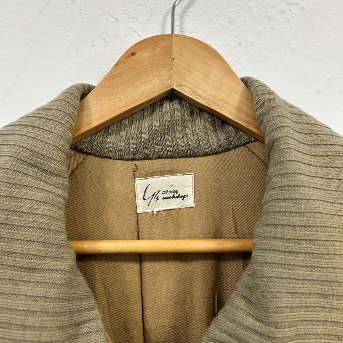 80s 요지 야마모토 폴리 코트  상품이미지6