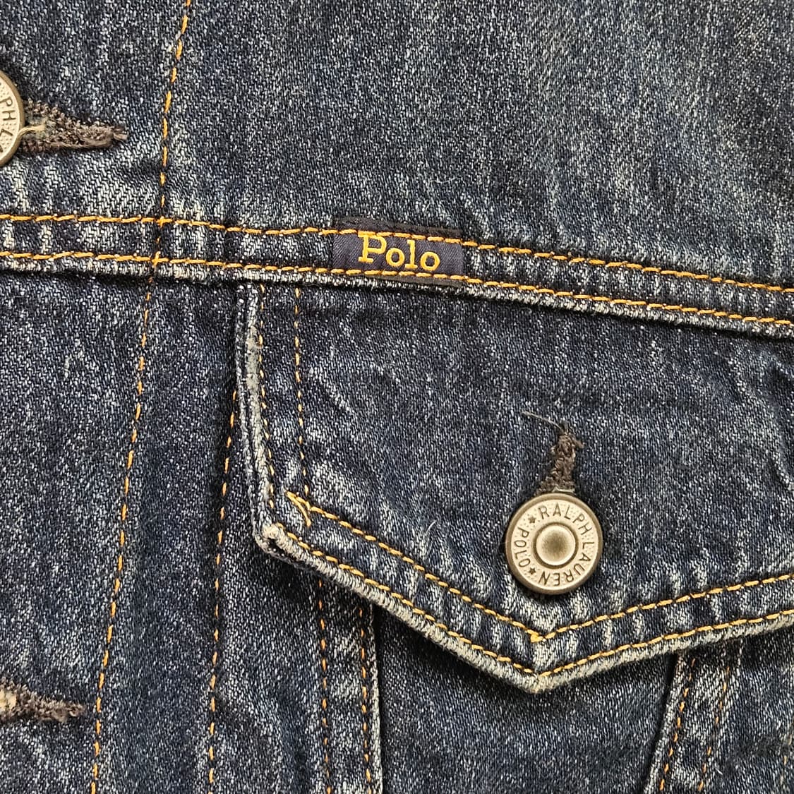 폴로 보이즈 성조기 트러커 자켓 상품이미지2