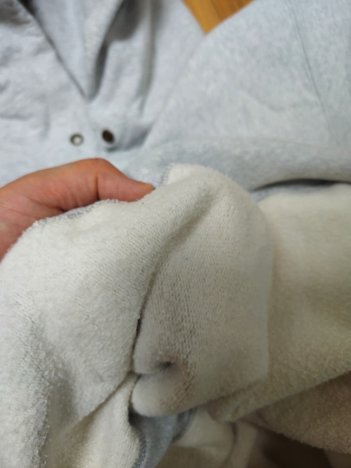 브론슨 NAVY 후드티 42 XL 상품이미지3