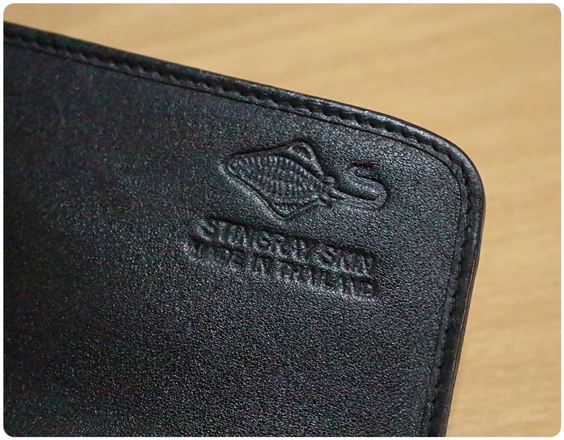 리얼 가오리 가죽 장지갑 상품이미지10