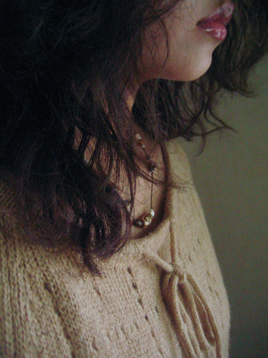 Cafe latte necklace 카페 라떼 목걸이 상품이미지3