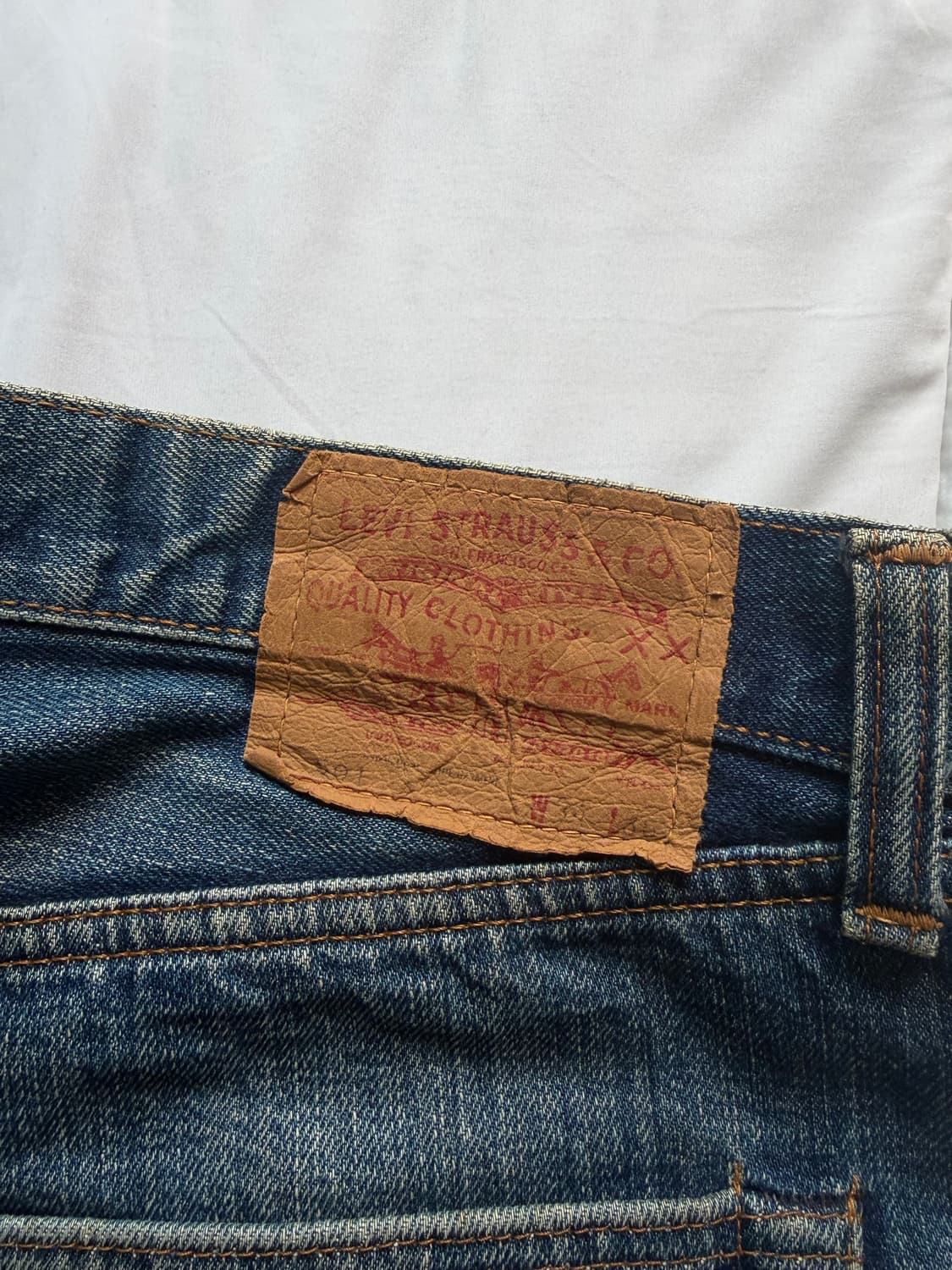 70s 리바이스 501 66전기 데님 팬츠  상품이미지7