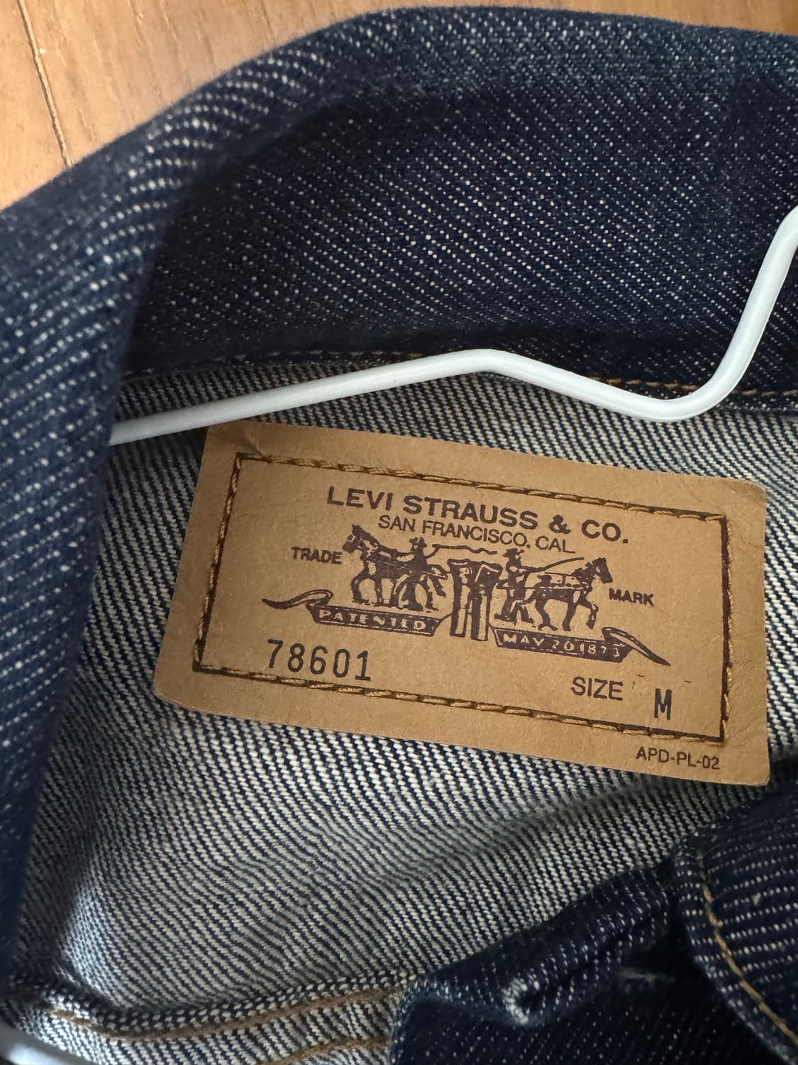 리바이스 데님자켓 M 상품이미지3
