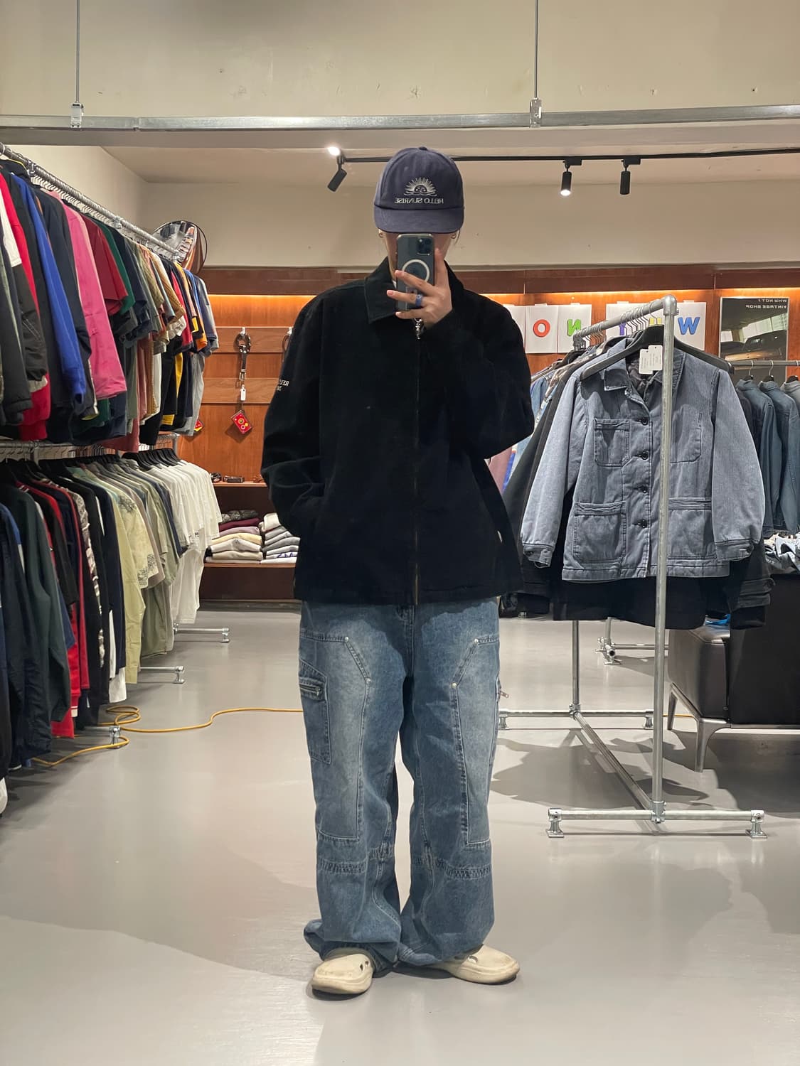 빈티지 코듀로이 워크 자켓 상품이미지3