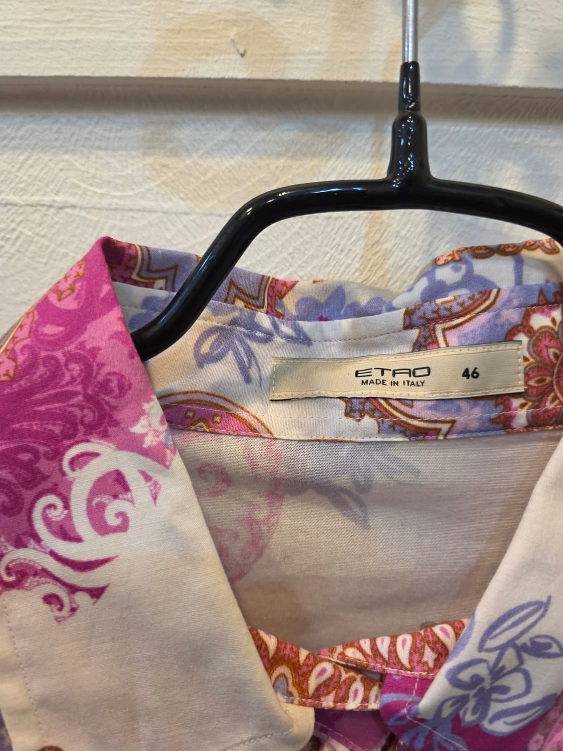 에트로 페이즐리 셔츠 46사이즈 상품이미지3