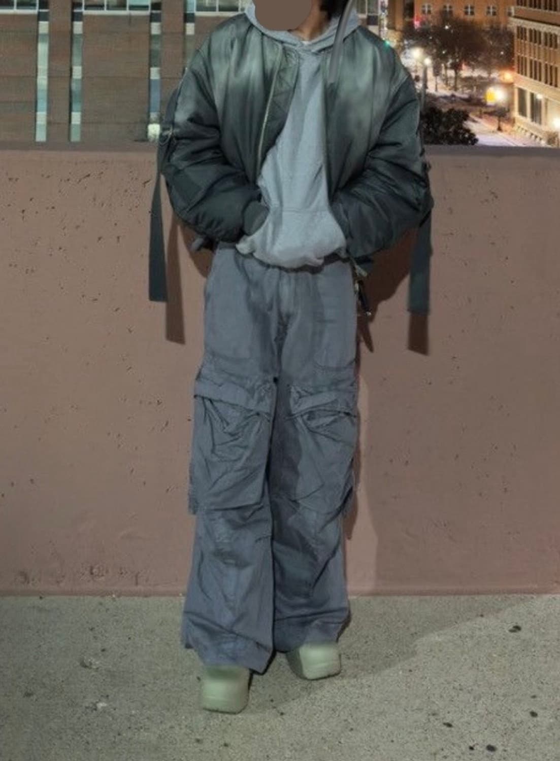 아크네 스튜디오 olana 봄버 포레스트 그린 34 상품이미지6