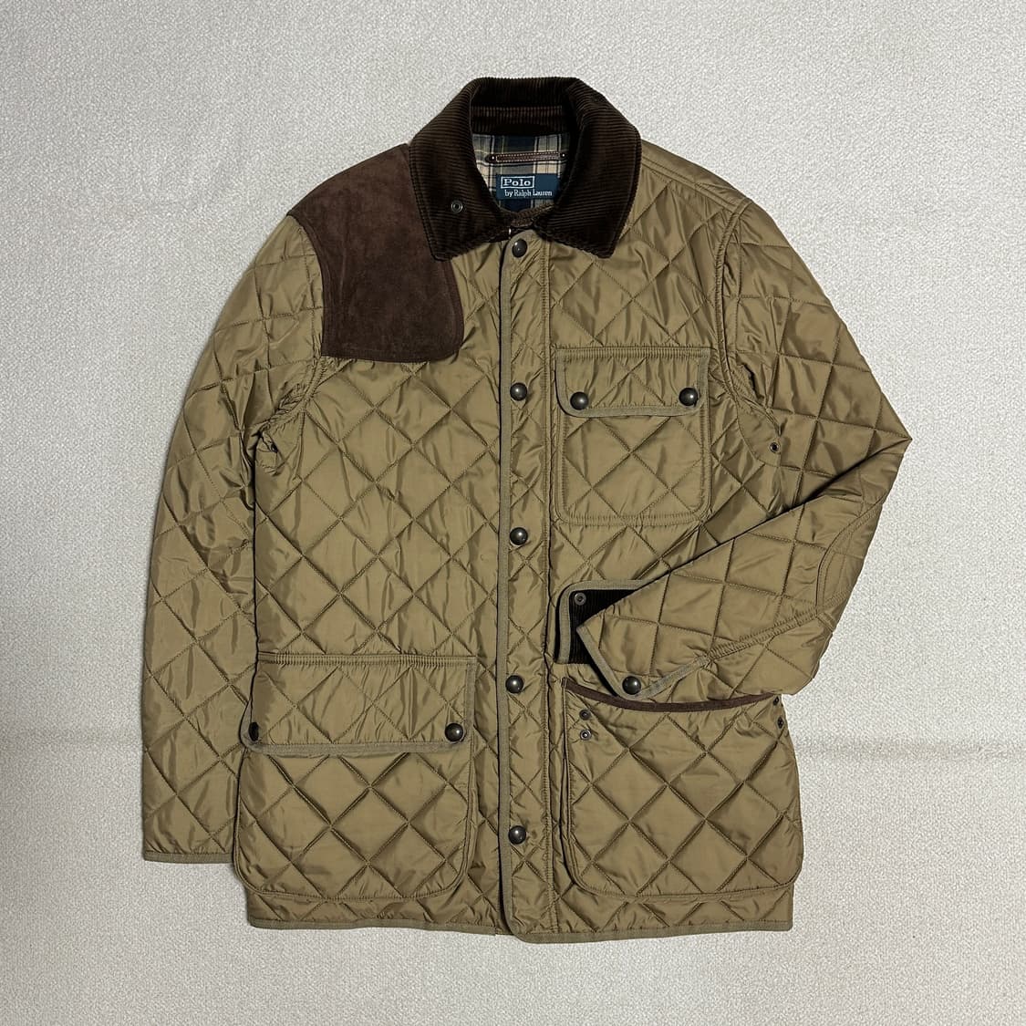 폴로 랄프 로렌 캠튼 퀄팅 자켓 상품이미지1