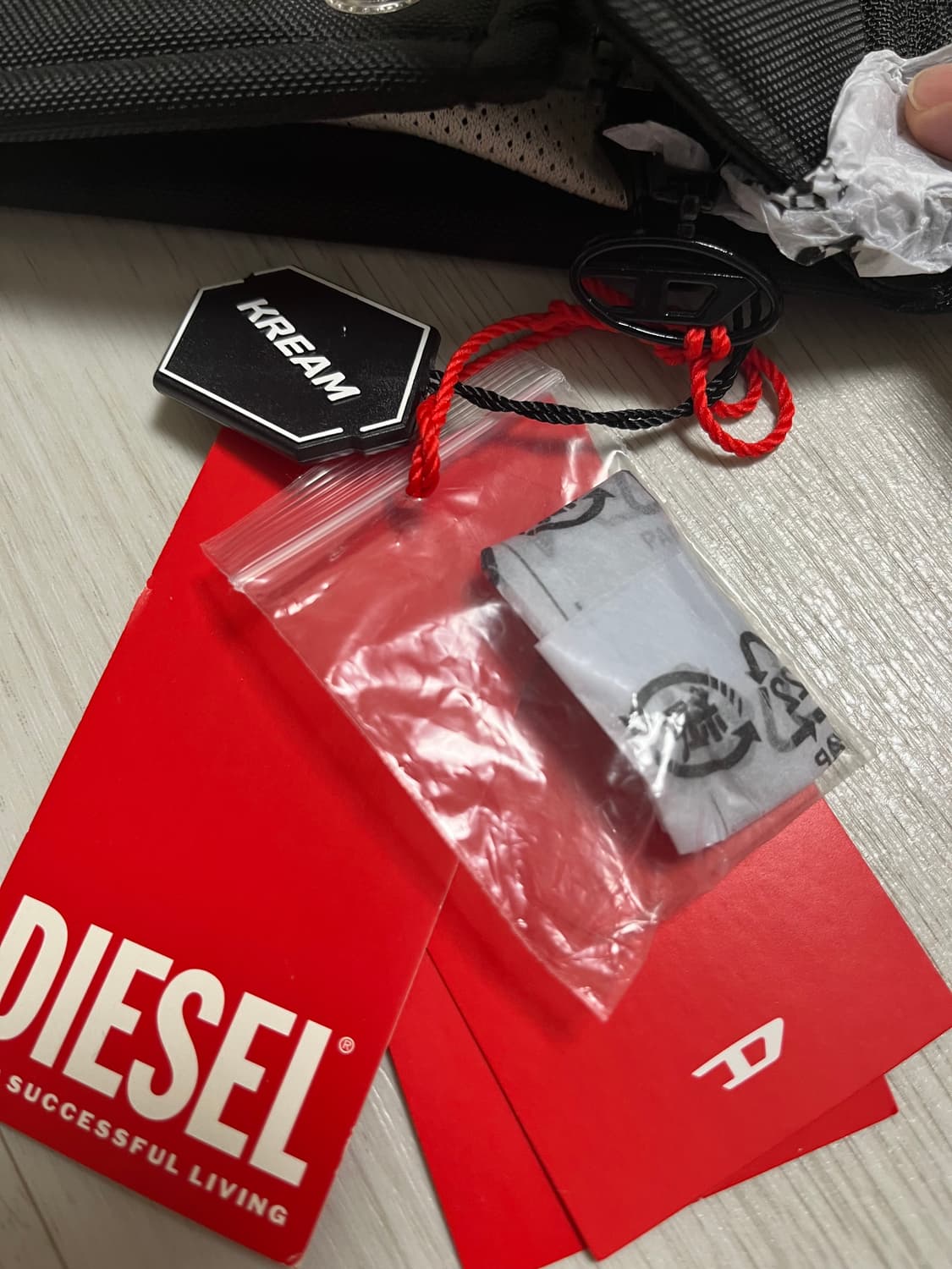 디젤 / 제이 블링크 바이커 자켓 / 검흰빨 / 사이즈 M 상품이미지7