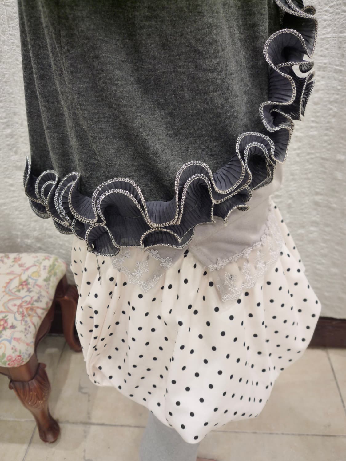 polka balloon mini skirt 상품이미지7
