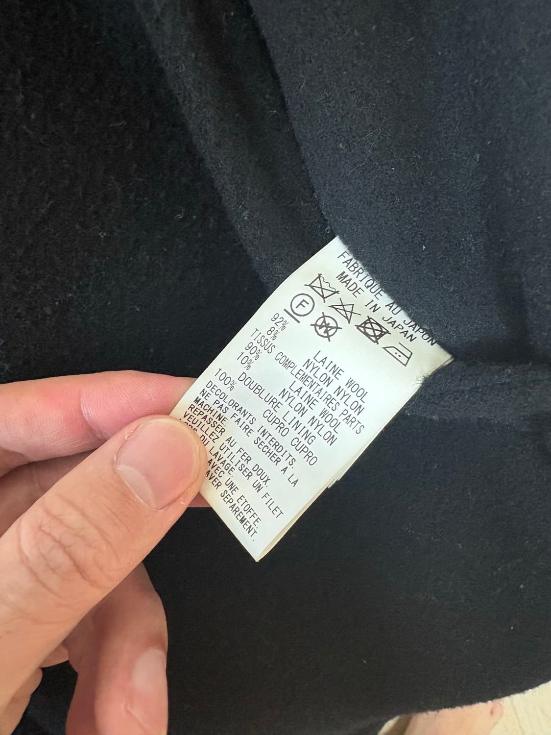 Yohji Yamamoto Y’s 울 피코트 상품이미지2