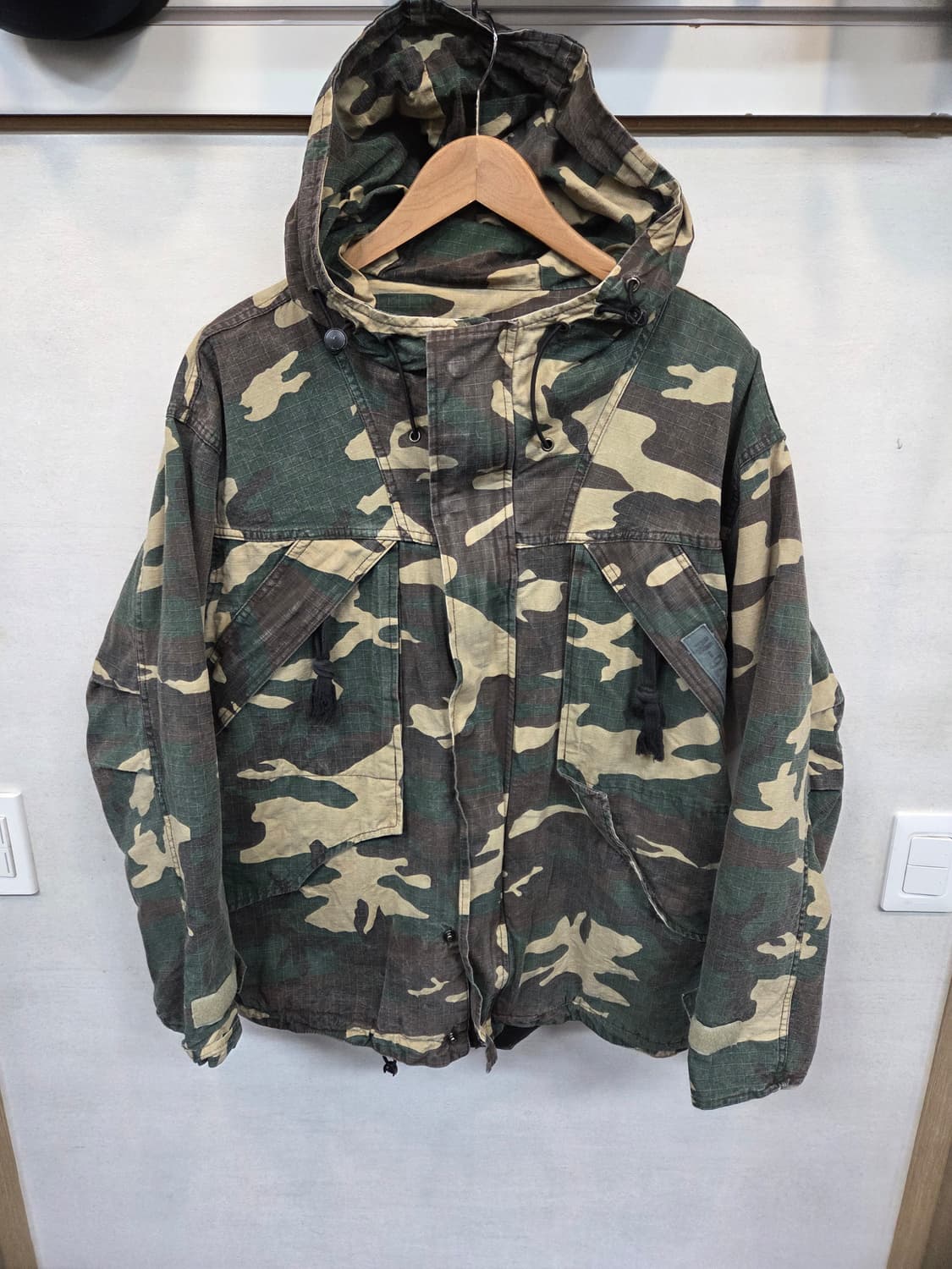 707플랜 립스타 카모플라쥬 후드자켓 프리 상품이미지1