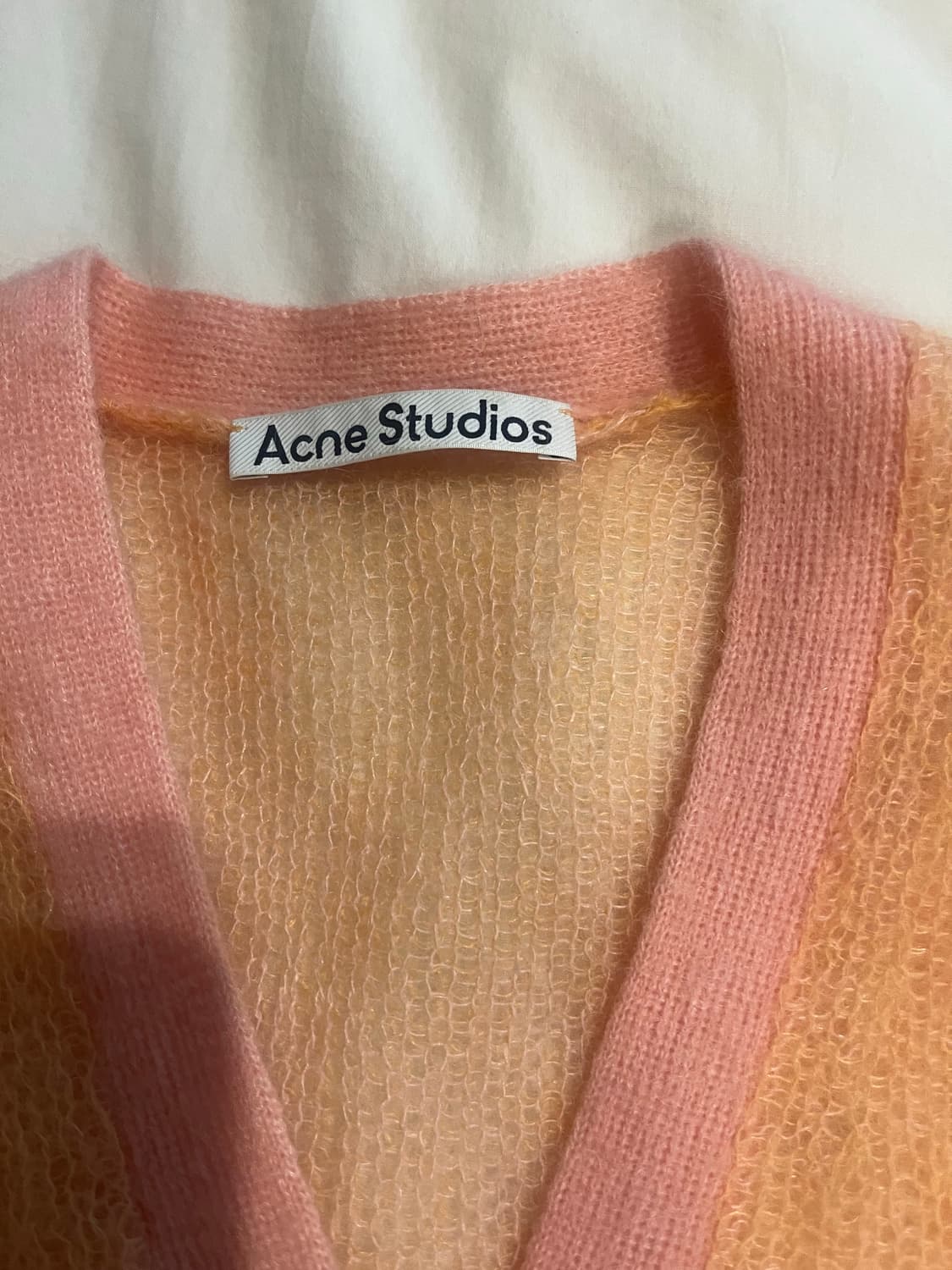 Acne Studio 아크네 스튜디오 모헤어 가디건 상품이미지2